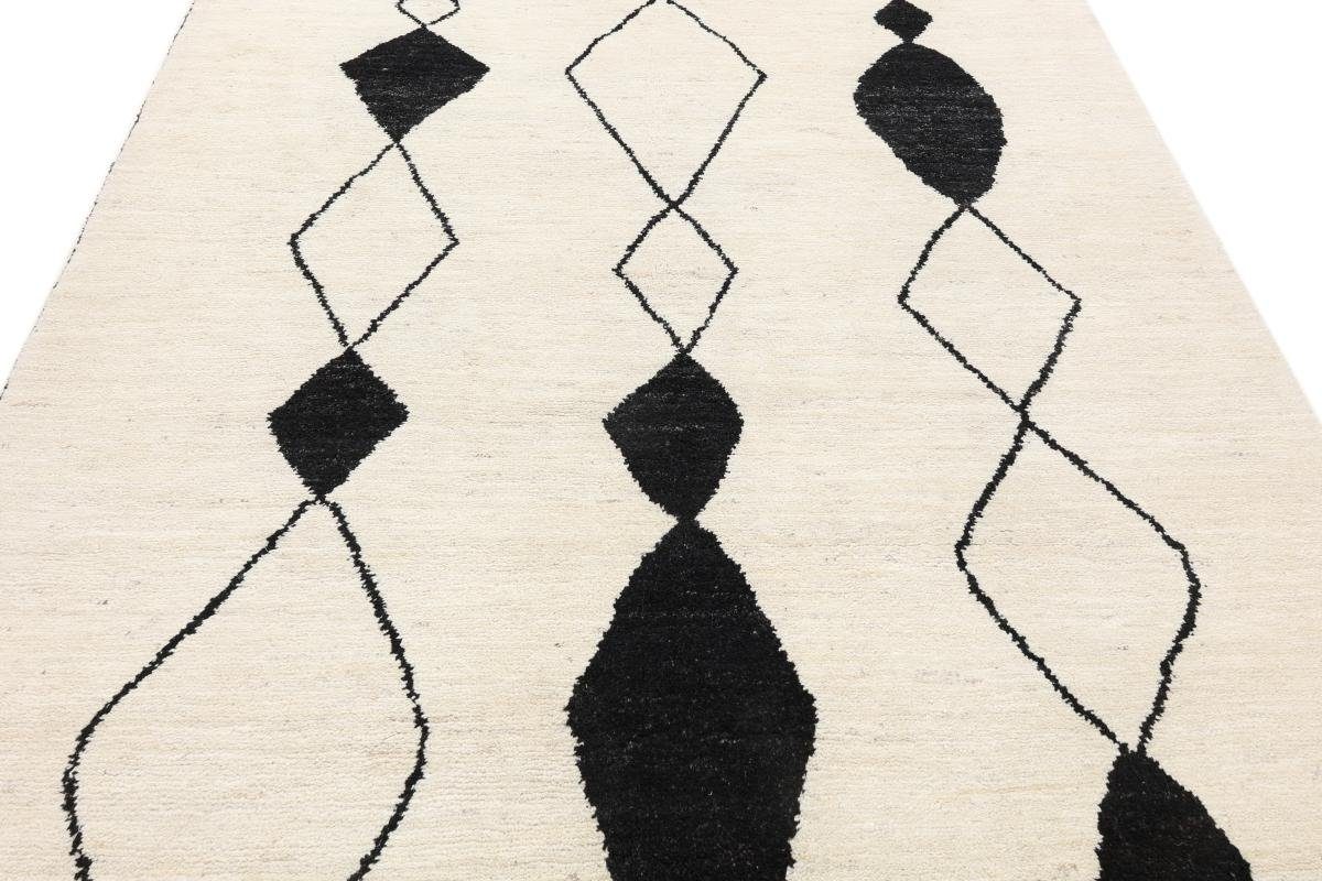 Handgeknüpfter rechteckig, Moderner Trading, Höhe: Berber Orientteppich mm Orientteppich, Maroccan 20 Nain 197x303