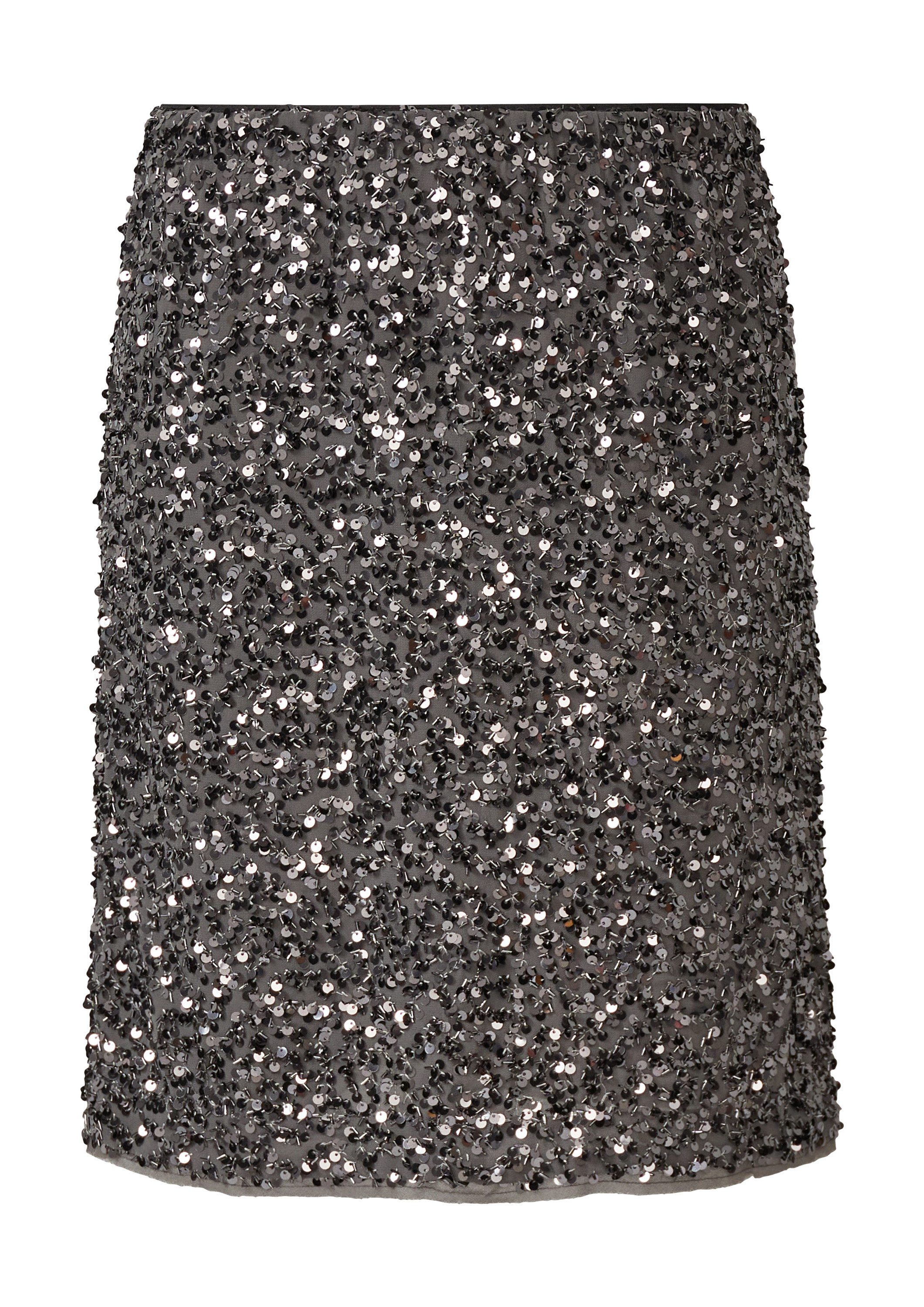 comma Minirock Rock Kurzer Paillettenrock günstig online kaufen