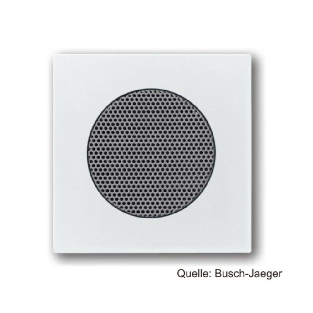 Busch-Jaeger Busch-Jaeger Zentralscheibe fér Lautsprecher-Einsatz, davos/ studiowei Elektro-Kabel