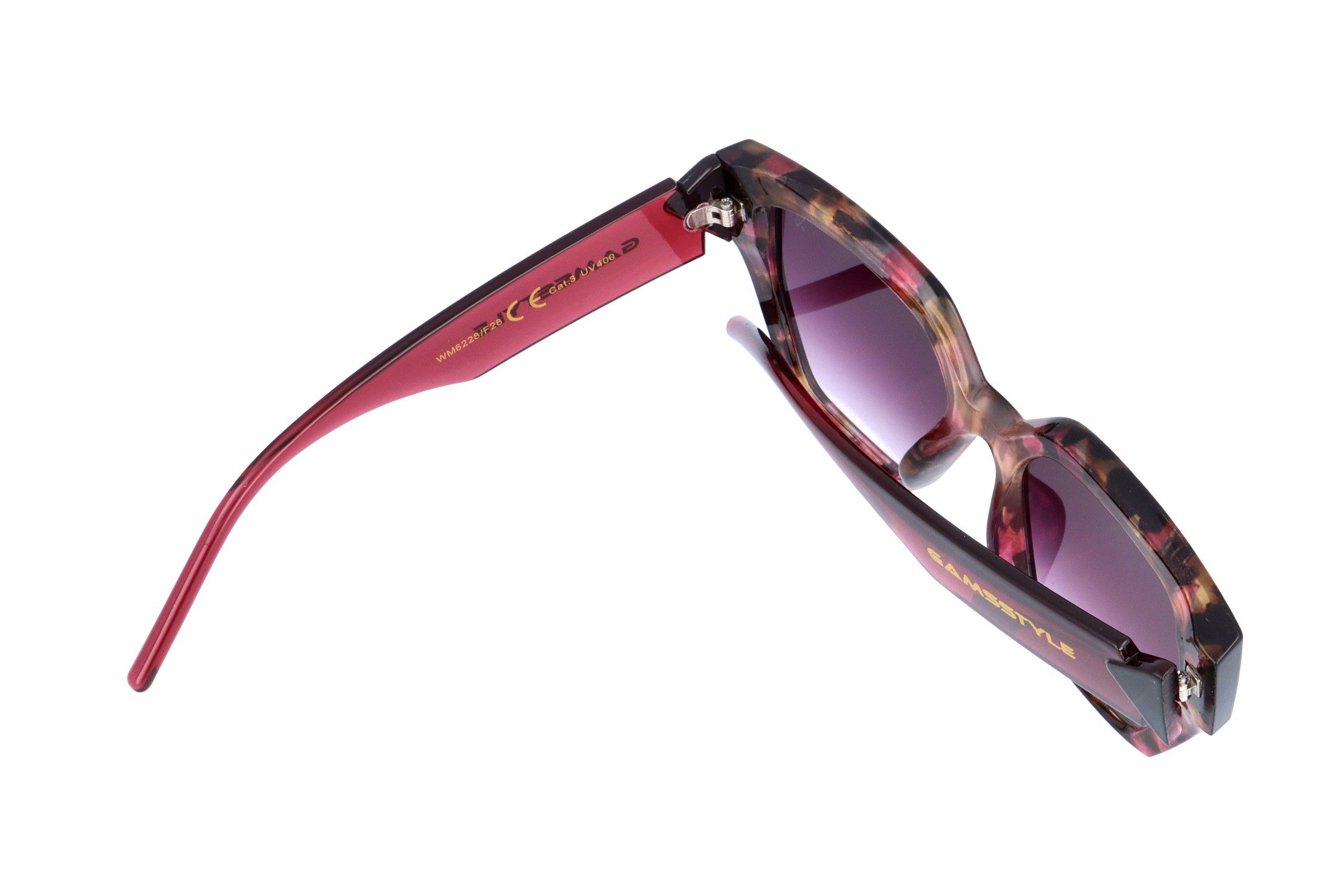 Gamswild Sonnenbrille UV400 GAMSSTYLE Modebrille Cateye getöntes Verlaufsglas Damen Modell WM6228 in braun, schwarz, blau, rot