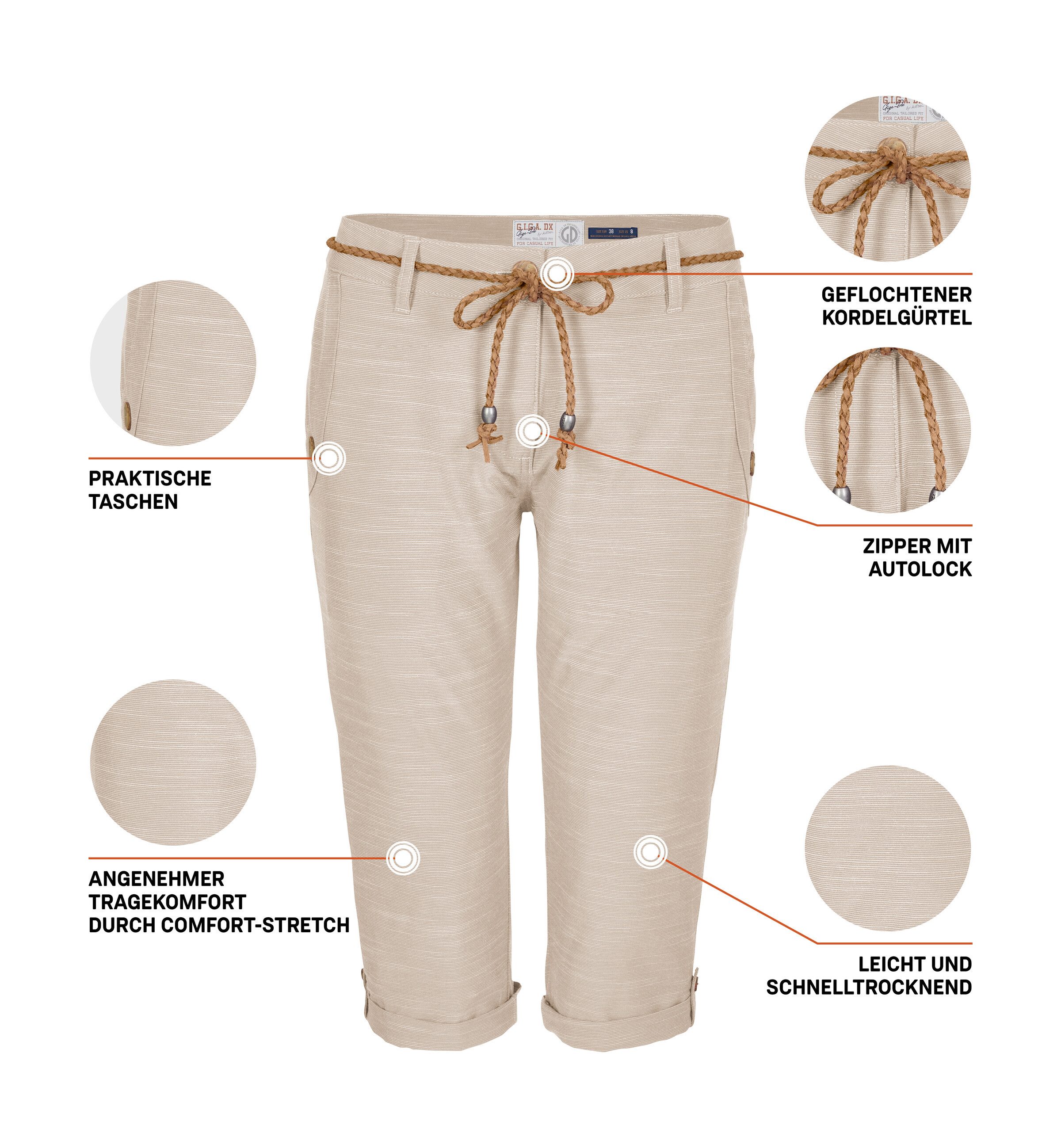 G.I.G.A. DX by killtec 3/4-Hose GS 93 WMN PNTS Caprihose Damen: Stretch, schnelltrocknend, Taschen, Autolock-Zipper – Bild 5 von 5