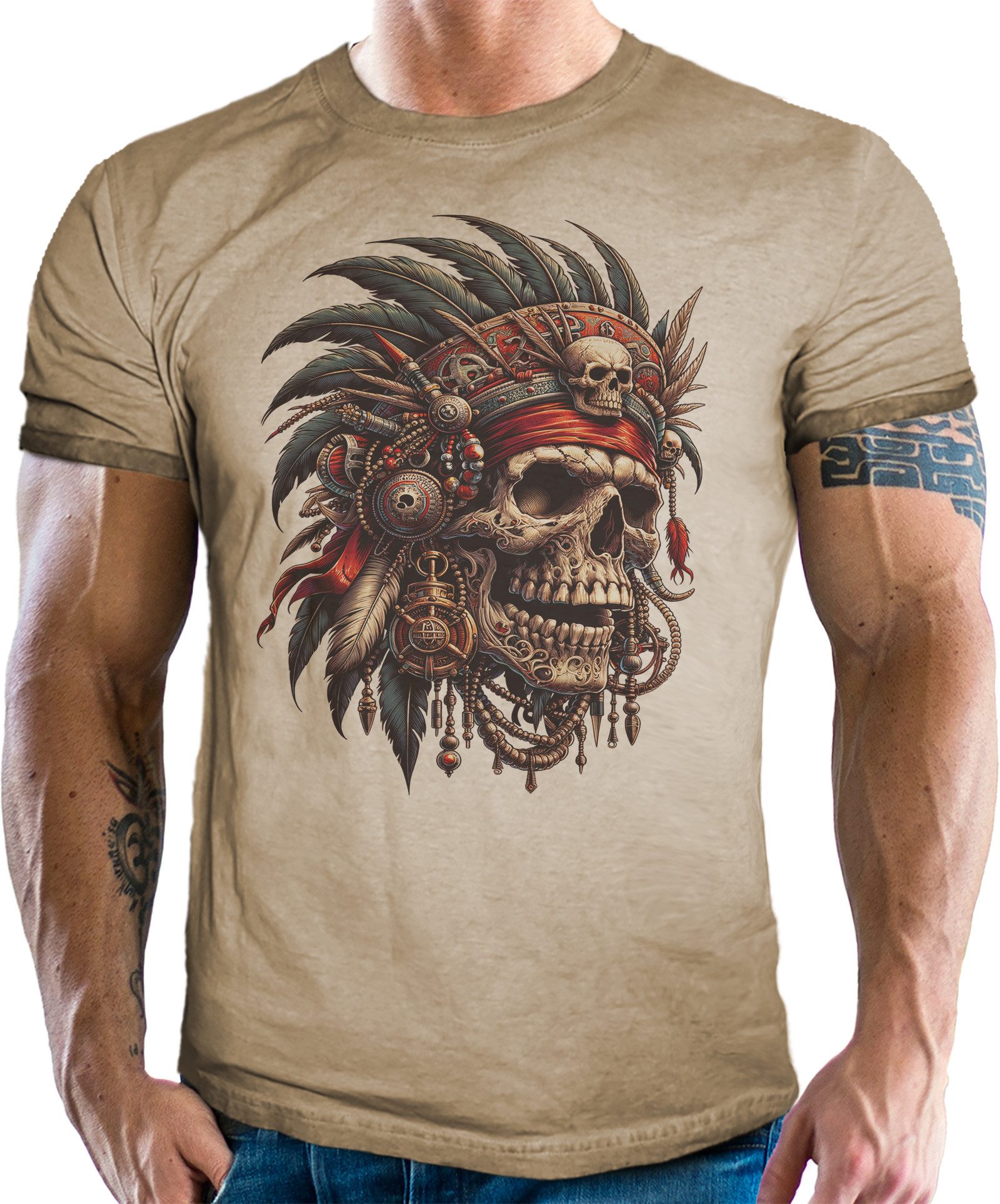 T-Shirt für Fans der Urvölker und Legenden