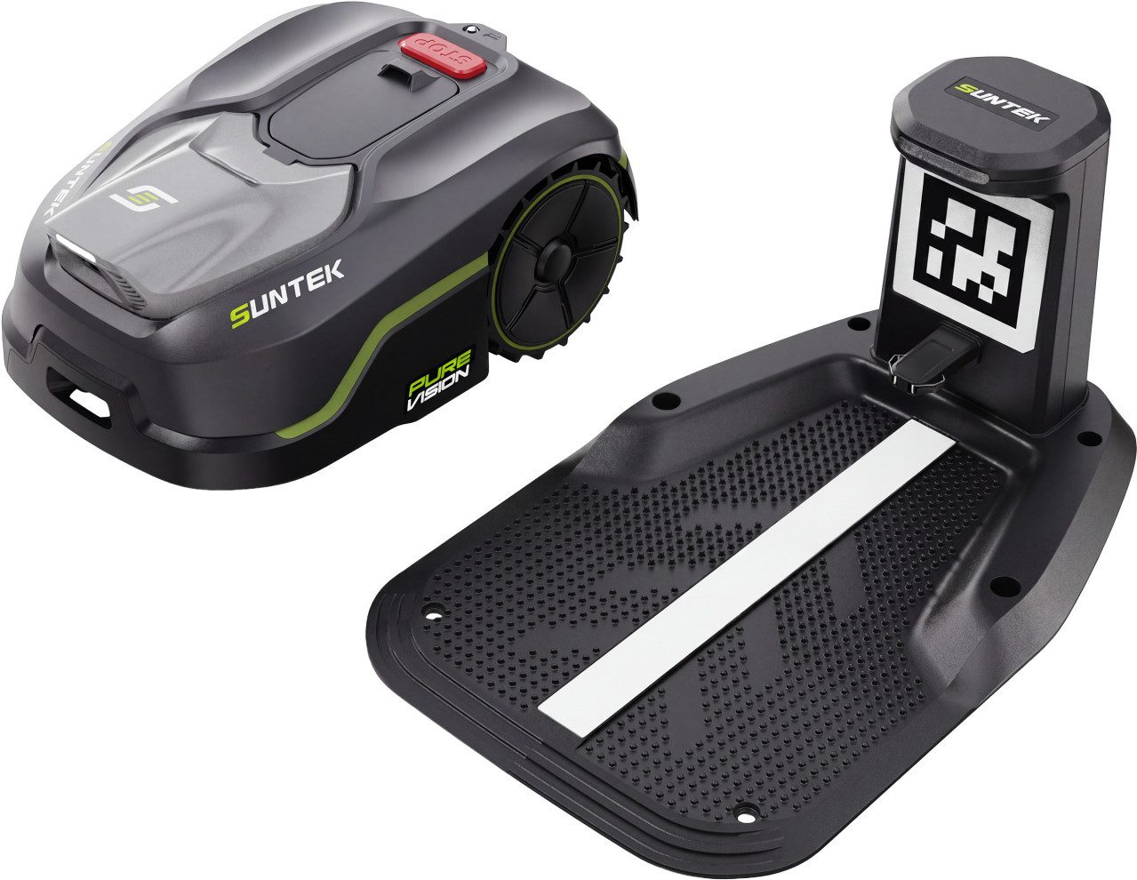 SUNTEK Rasenmähroboter Suntek Mähroboter SRM2030 - 20 cm Schnittbreite