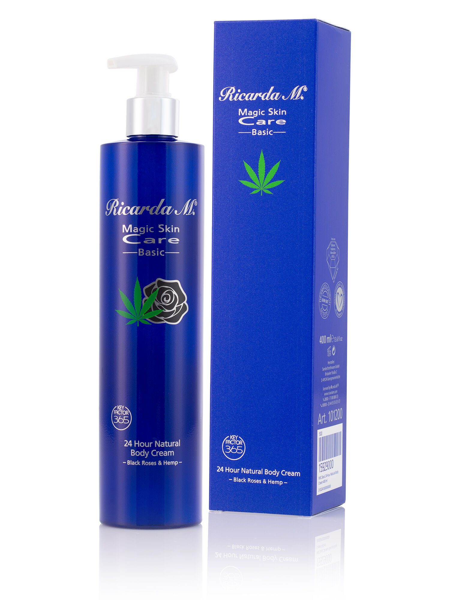 Ricarda M. Körpercreme "MSC Basic 24 Hour Natural Body Cream" 400ml, stärkt günstig online kaufen