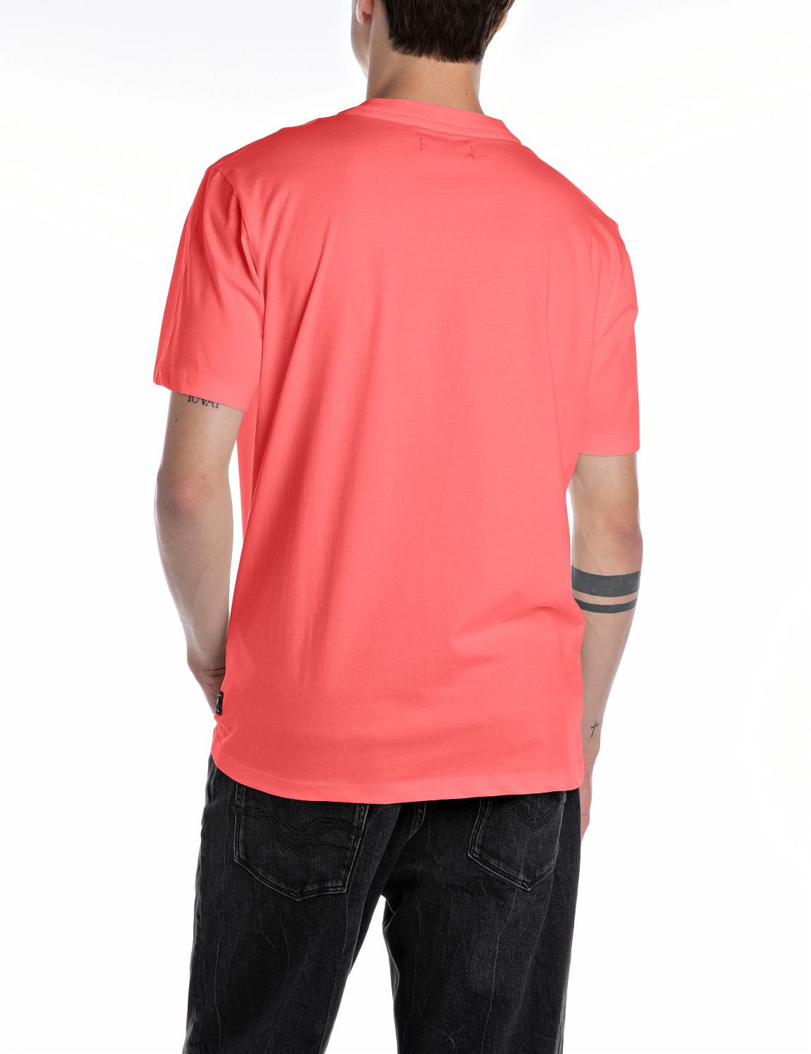 Replay T-Shirt mit Logostickerei auf der günstig online kaufen