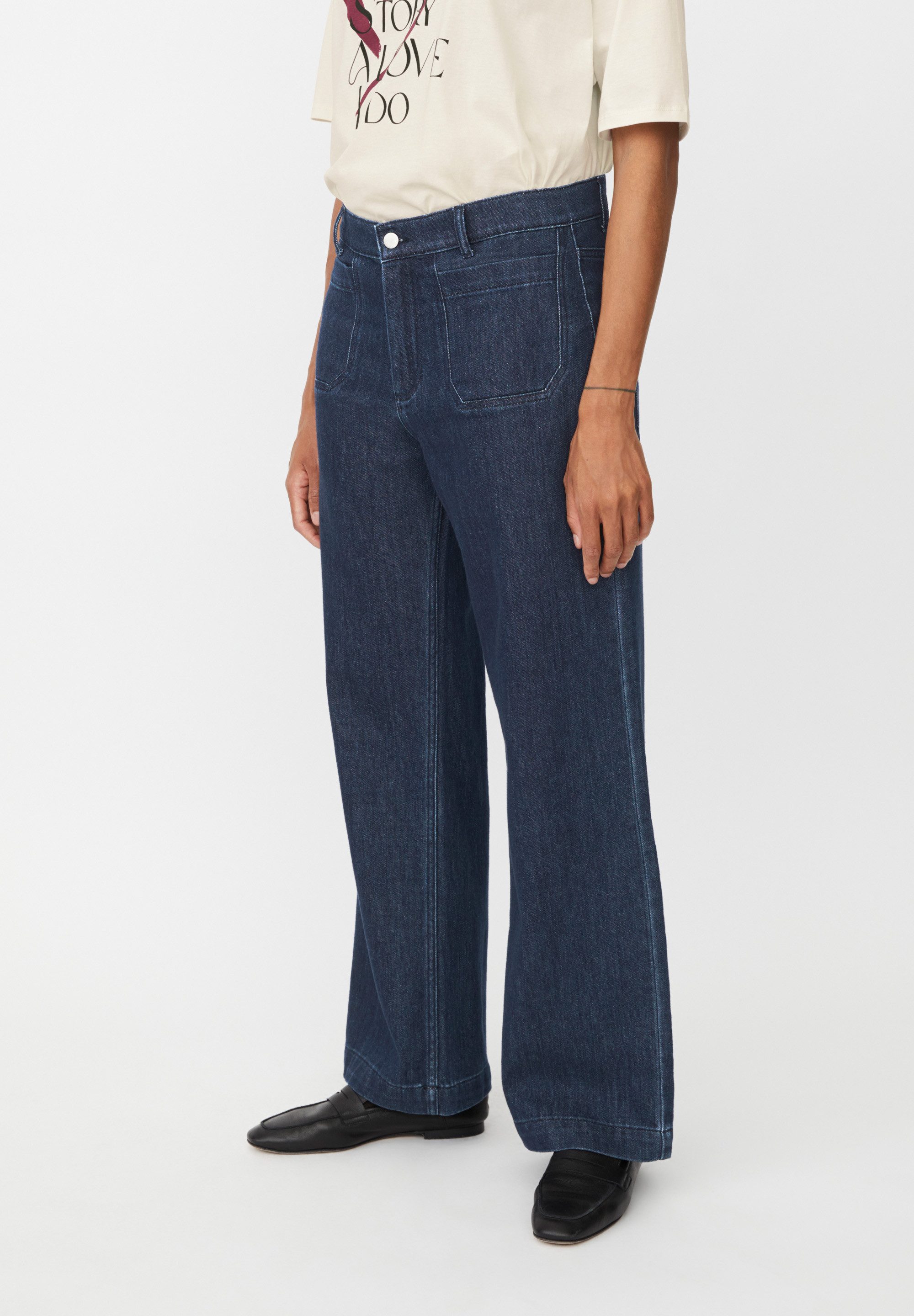Masai Bootcut-Jeans MaPartenope Boot-Cut, Stretch, weites Bein