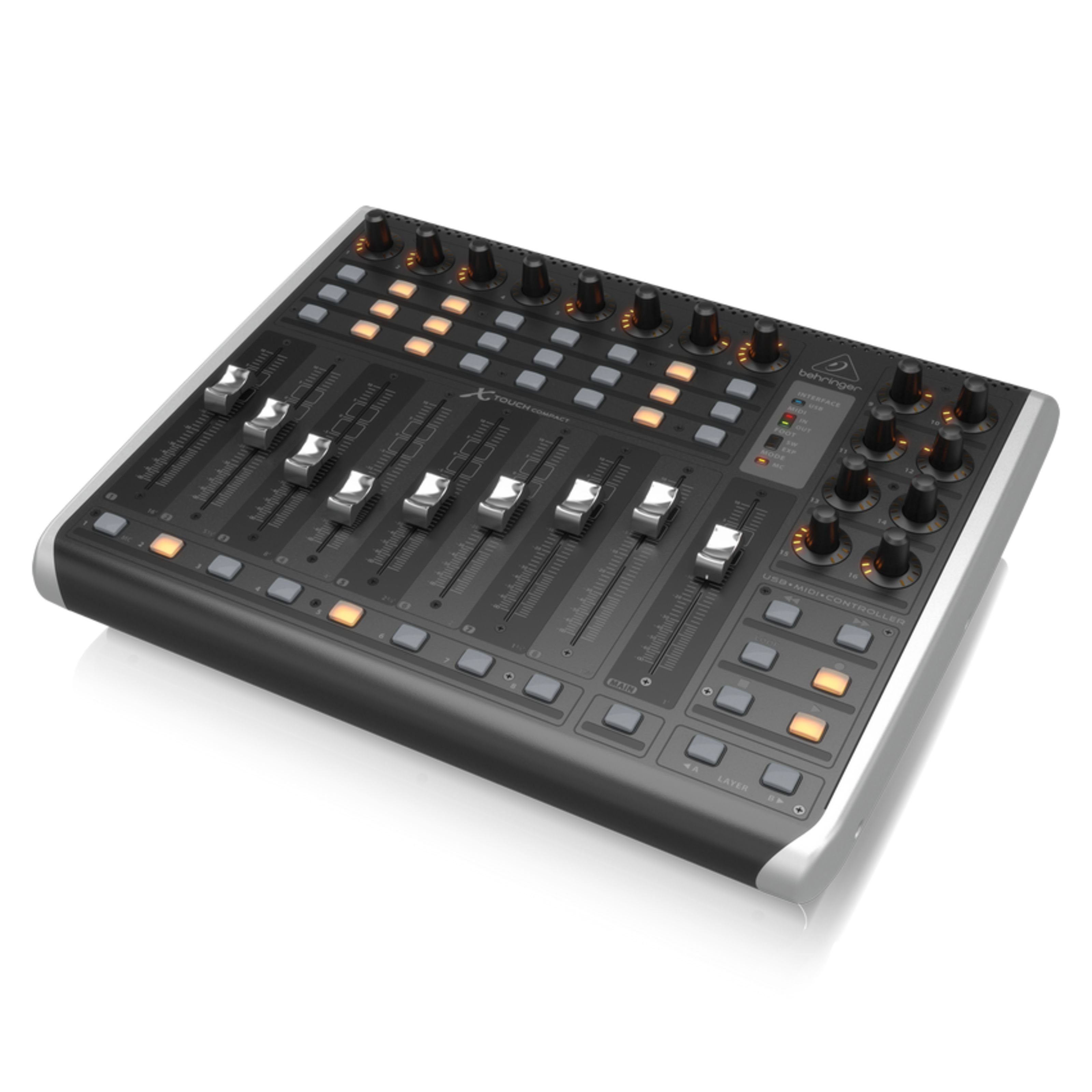 Behringer Mischpult, (X Touch Compact, Hardware Controller, DAW Controller), X Touch Compact - DAW Controller