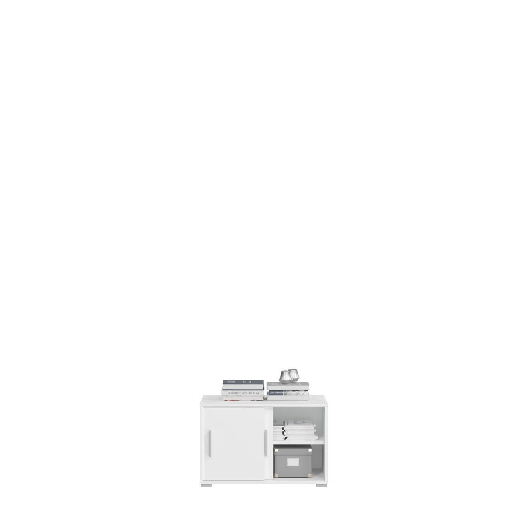 Aktenschrank Mover Büroschrank 2 Schiebetüren mit w ebuy24 68x46x40 cm