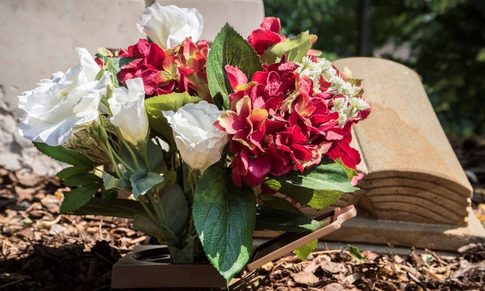 Kunstblume *Gemischter Blumenstrauß aus Hortensie, Schleierkraut, 2474U Pfingstrose