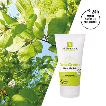 GREENDOOR Deo-Creme Deo Creme in der Tube Naturally Safe