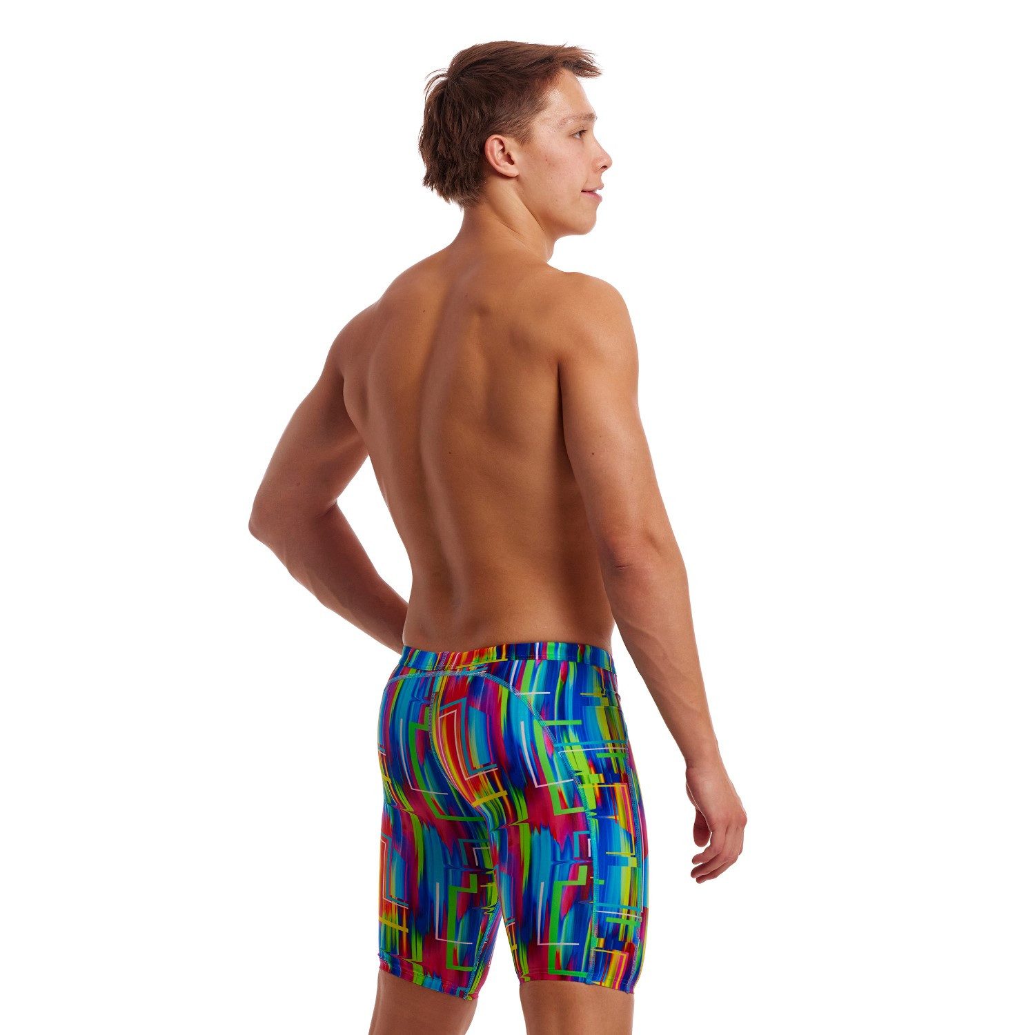 Funky Trunks Badehose The Glitch Jammer Badeshorts chlorresistent und schnelltrocknend