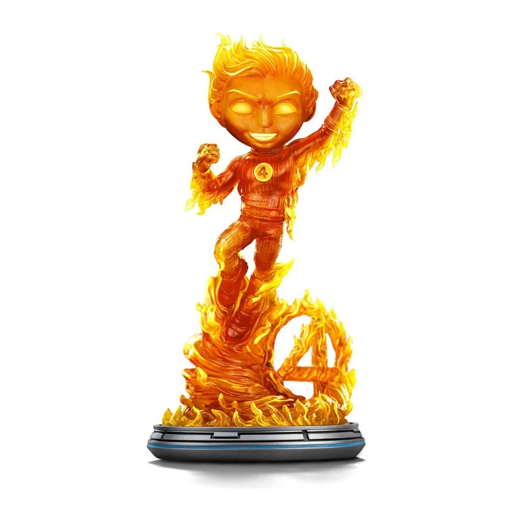 Iron Studios Merchandise-Figur Fantastic Four Mini Co. PVC Figur Human Torch 21 cm