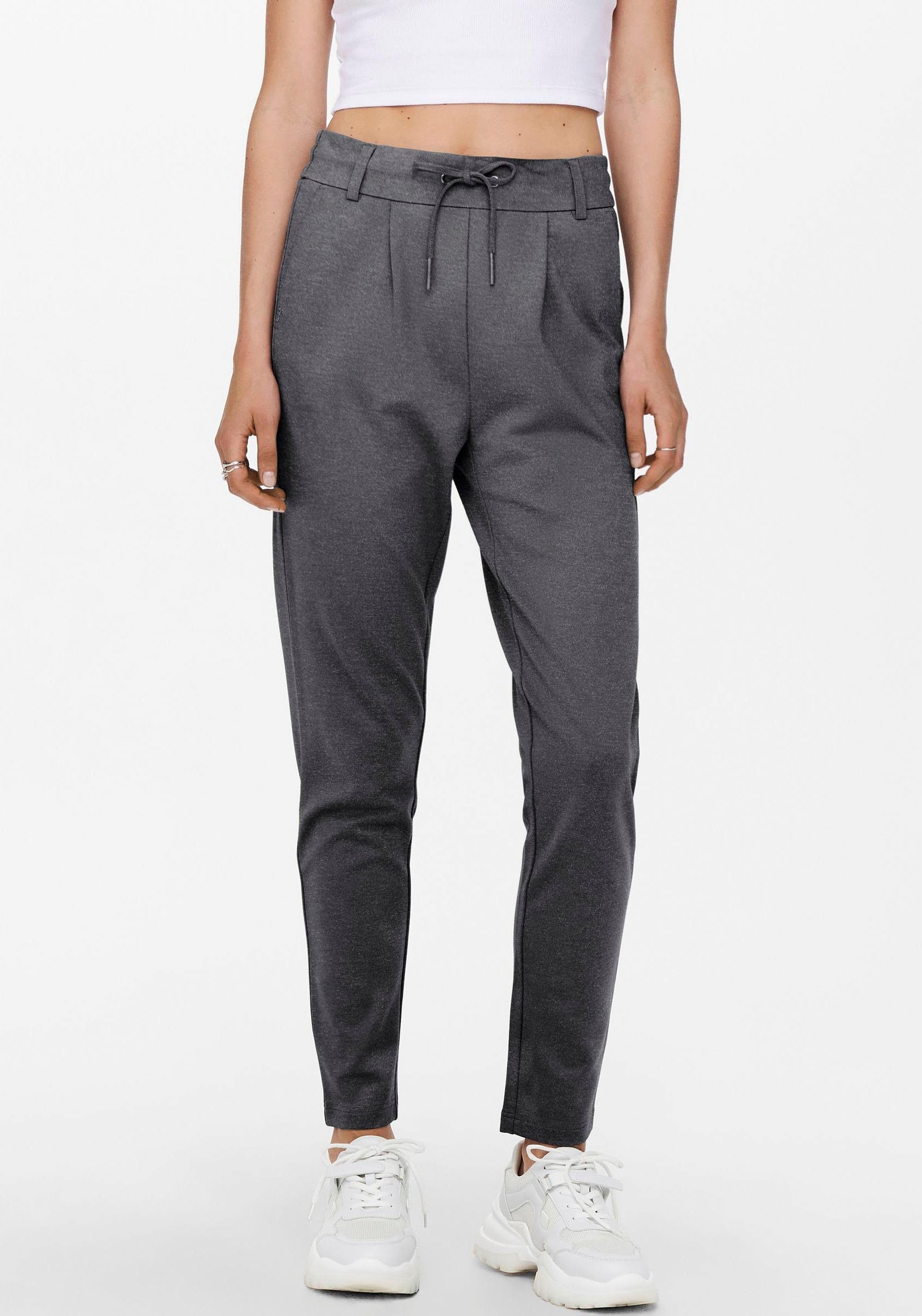 ONLY Jogger PNT NOOS Pants EASY PANT Grey Dark COL ONLPOPTRASH LIFE Melange