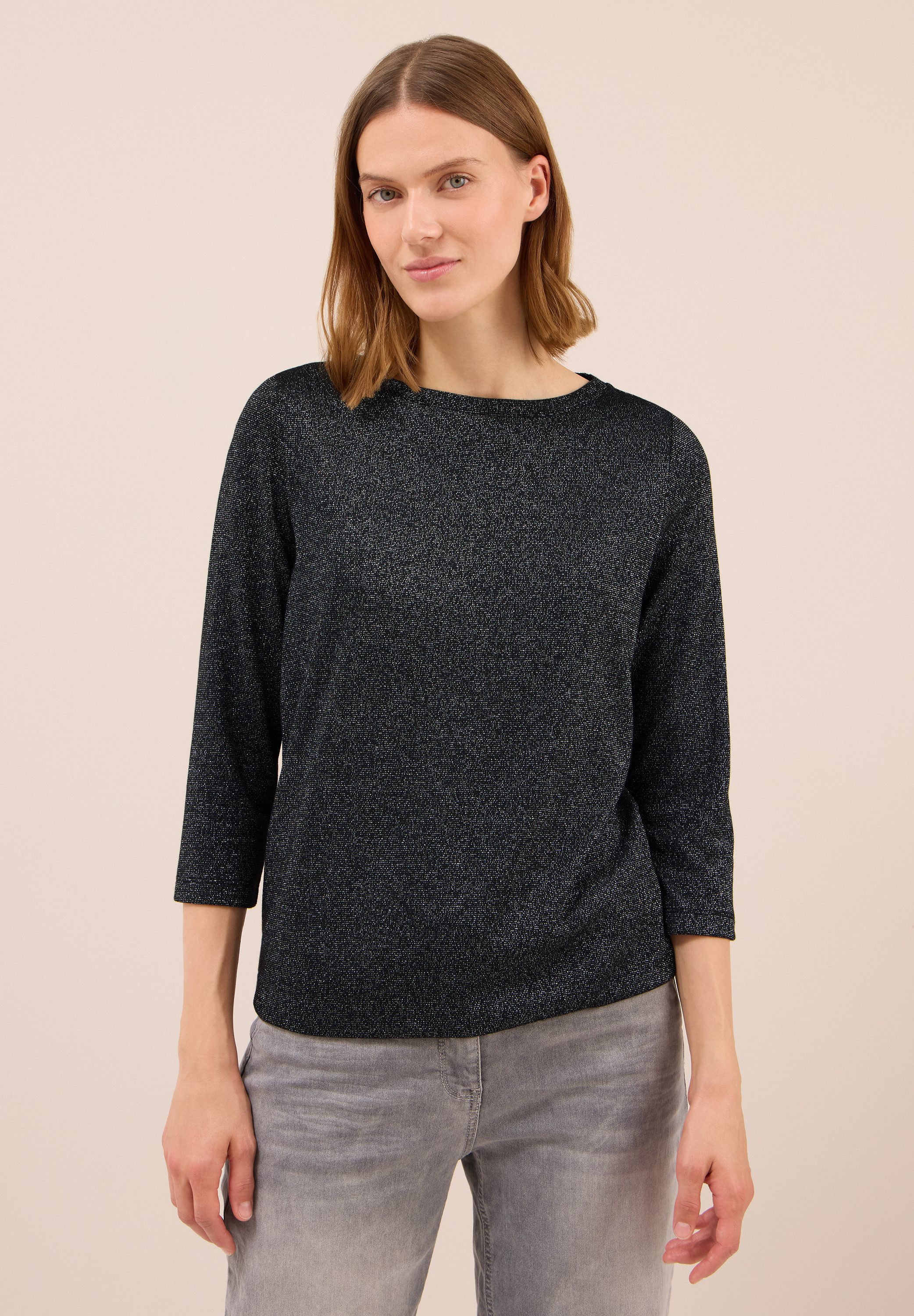 CECIL T-Shirt mit Glitzer-Details günstig online kaufen