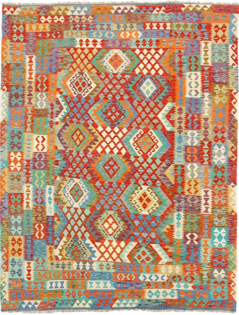 Orientteppich Kelim Afghan Heritage 269x341 Handgewebter Moderner Orientteppich, Nain Trading, rechteckig, Höhe: 3 mm
