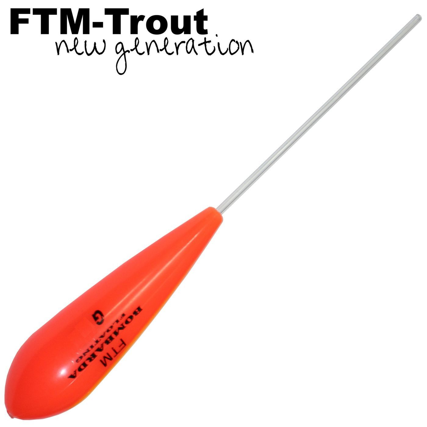 Fishing Tackle Max Sbirolino FTM Bombarde floating fluo red - Bombarda