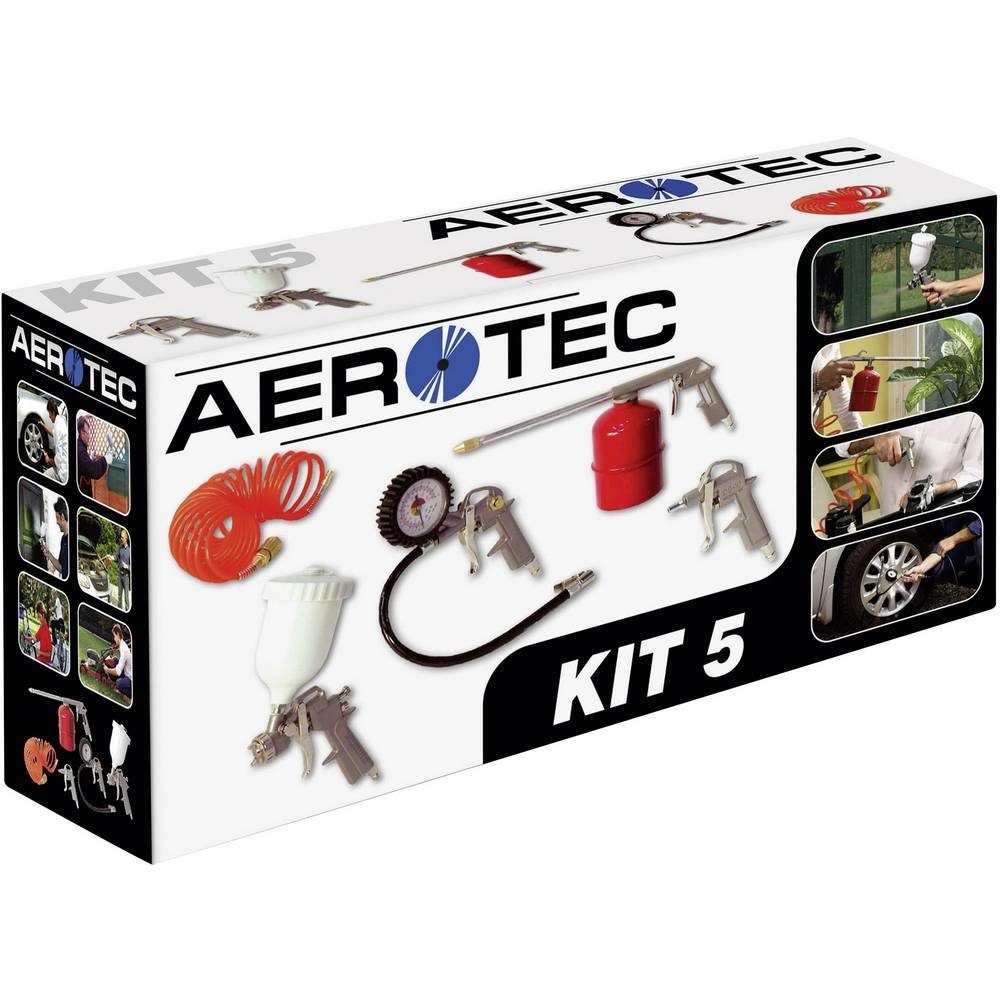 Aerotec Druckluftgeräte-Set Druckluftset 5tlg 2005840