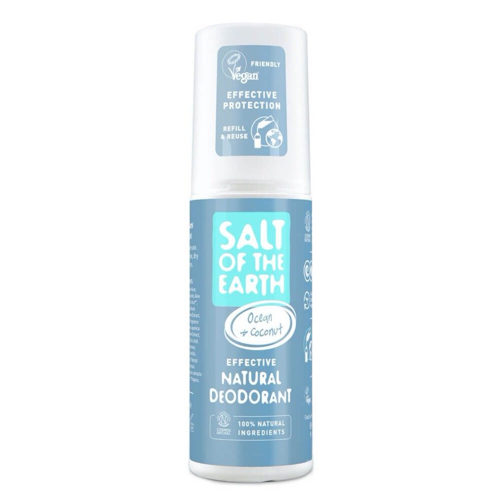 Salt of the earth Deo-Spray Natürliches mineralisches Deo-Spray Ocean Coconut