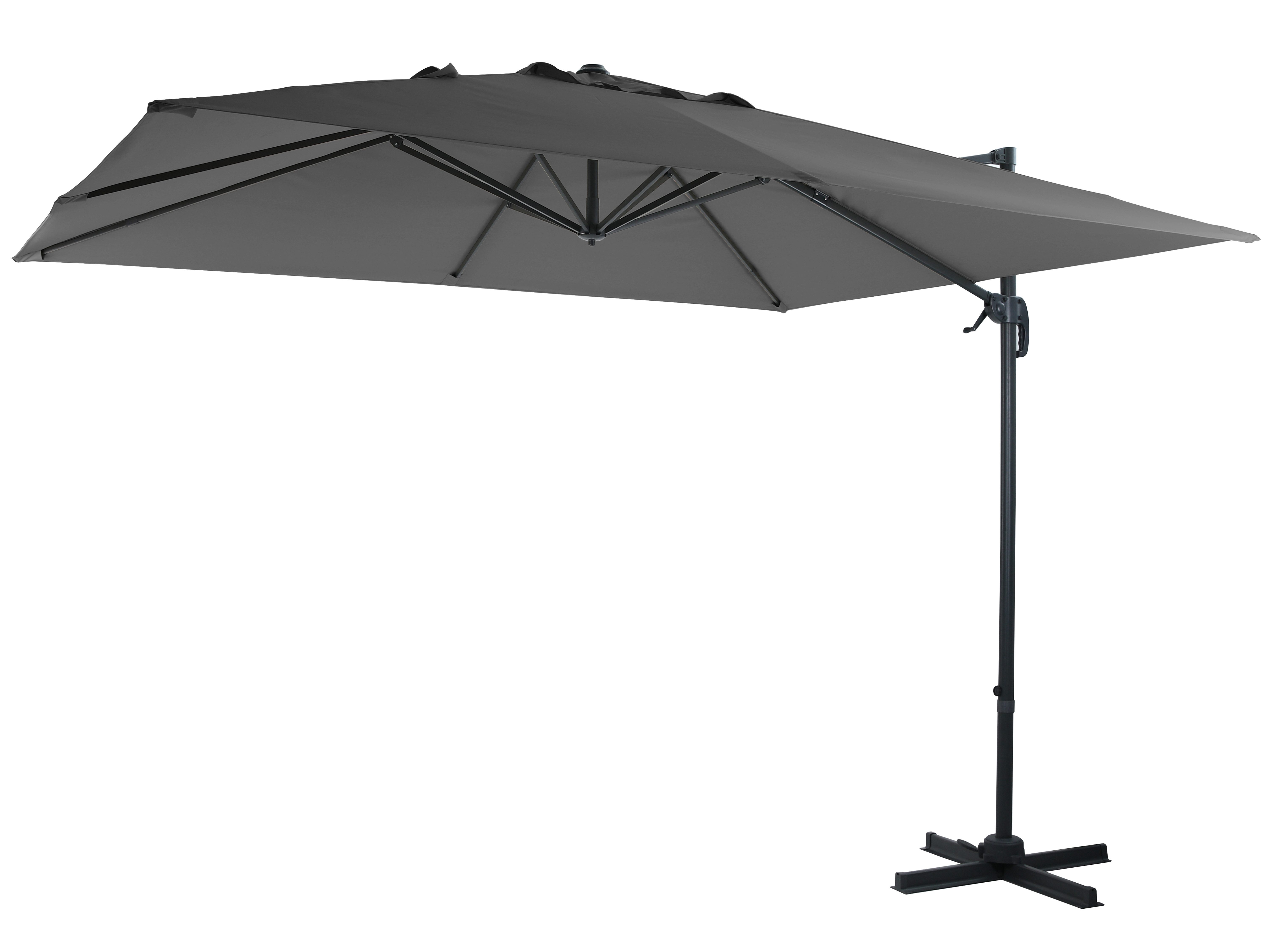 Gardissimo Ampelschirm Pendelschirm Cannes anthrazit 350x270, günstig online kaufen