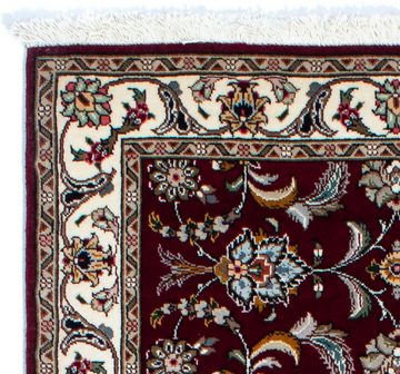 Orientteppich Perser - Täbriz - Royal - 205 x 88 cm - dunkelrot, morgenland, rechteckig, Höhe: 7 mm, Wohnzimmer, Handgeknüpft, Einzelstück mit Zertifikat