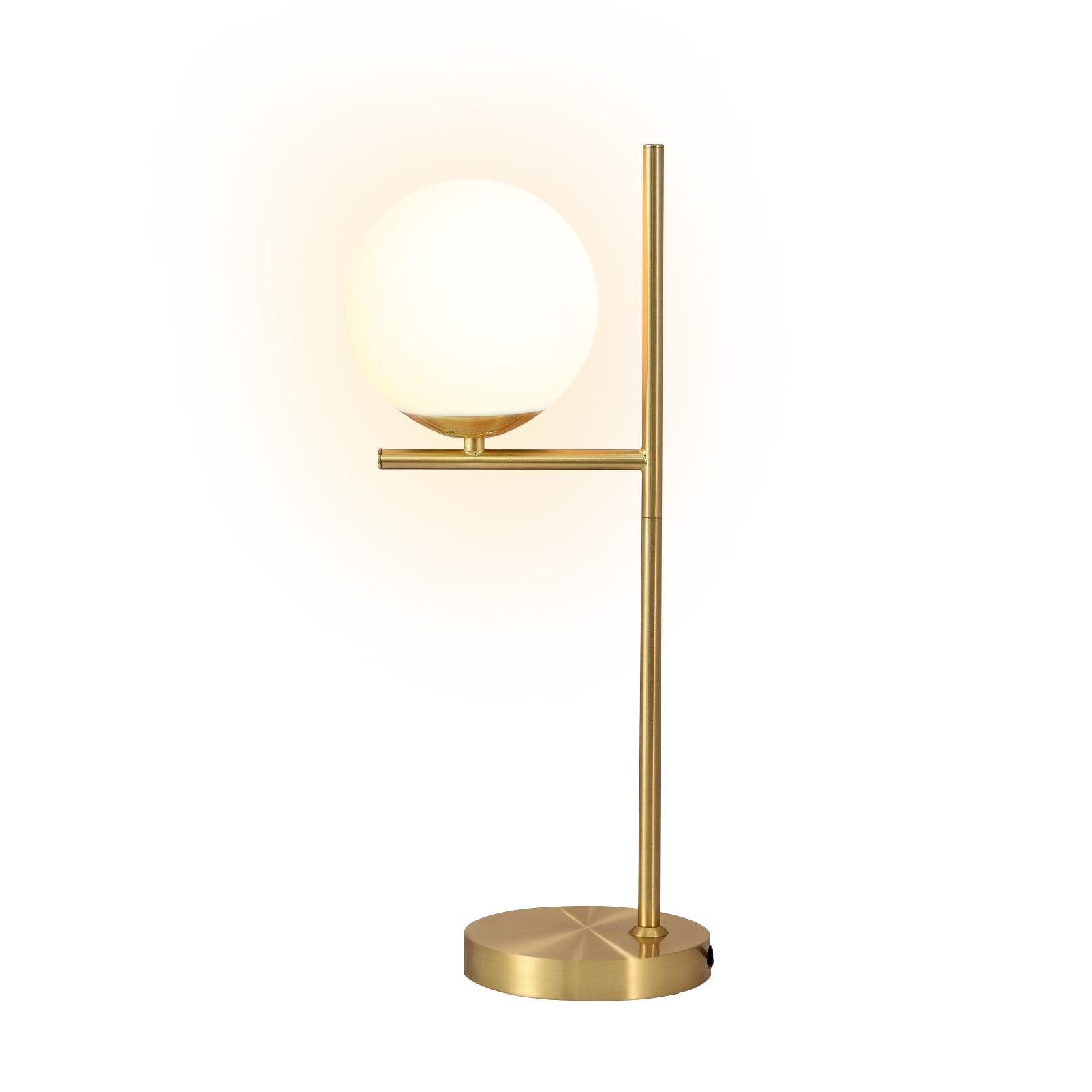 Nettlife Tischleuchte Schwarz Glas Modern E27 günstig online kaufen
