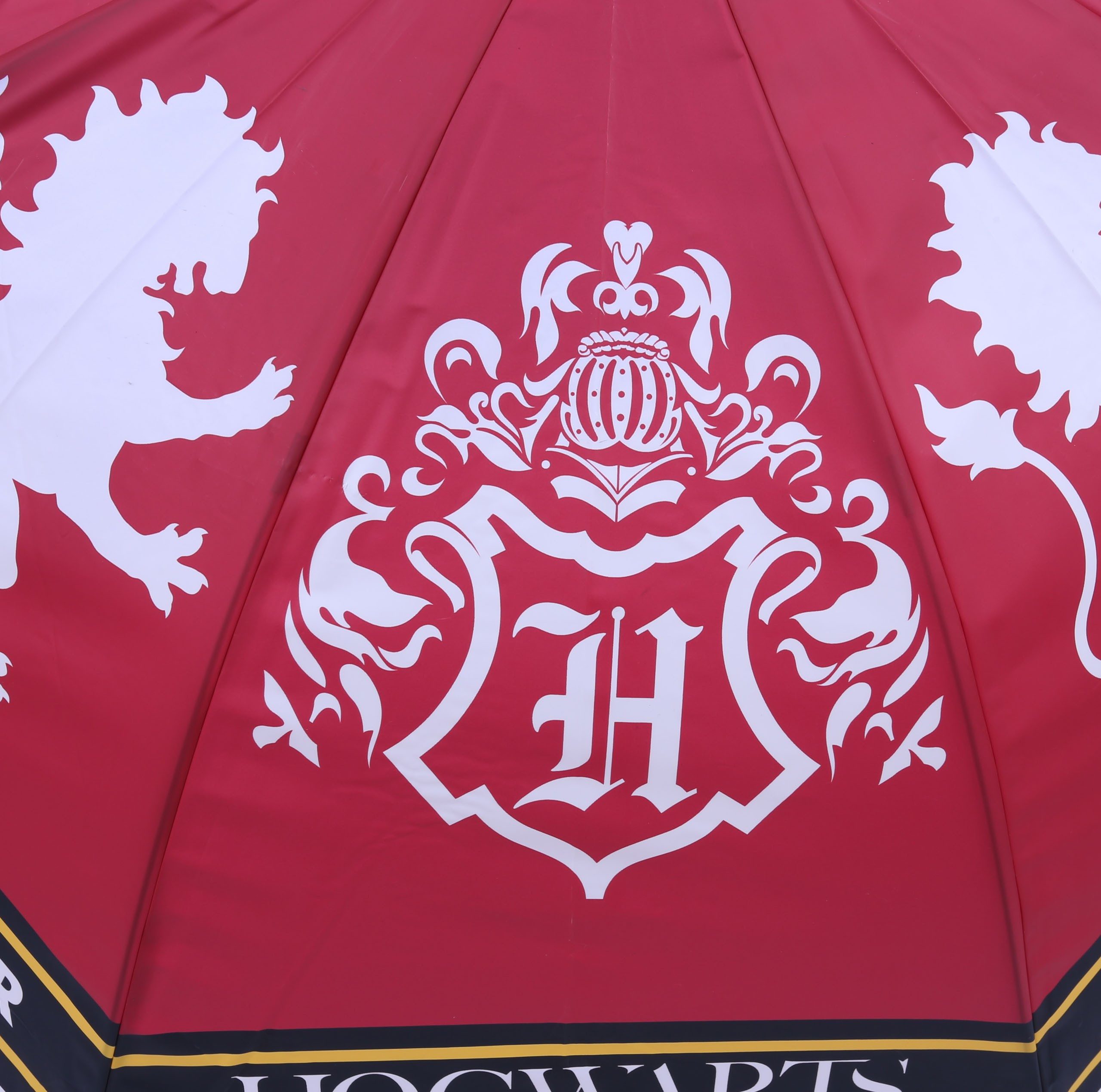 Harry Potter Stockregenschirm Burgunderroter Regenschirm GRYFFINDOR Harry Potter