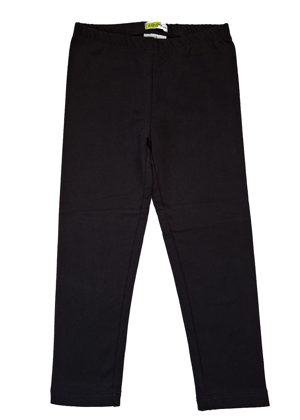 LOSAN Thermoleggings Losan Mädchen Sweat Leggings angeraut schwarz (1-tlg., kein Set)