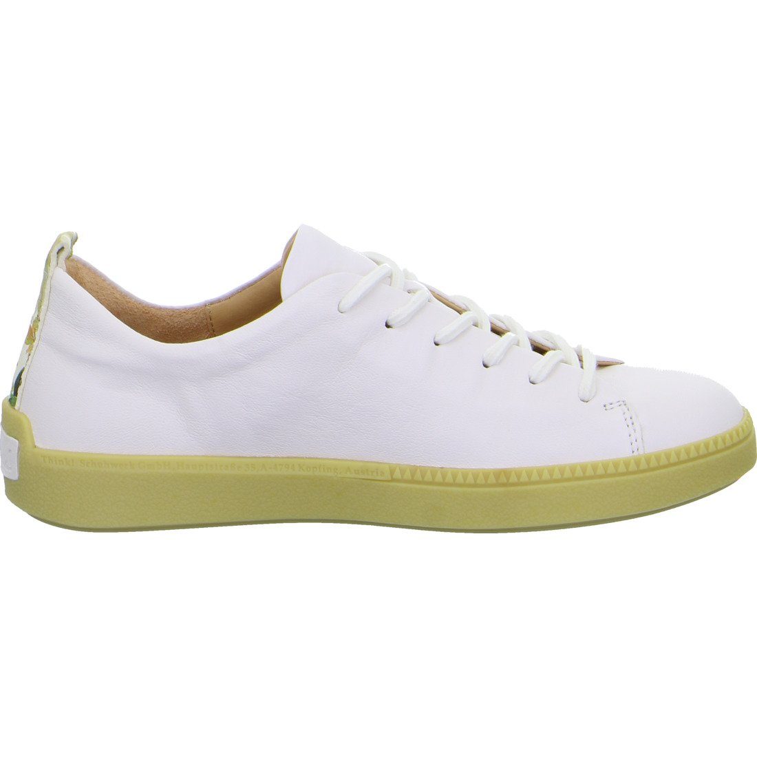 Sneaker weiß Think! Sneaker - Glattleder Schuhe, Turna 048393 Damen Think!