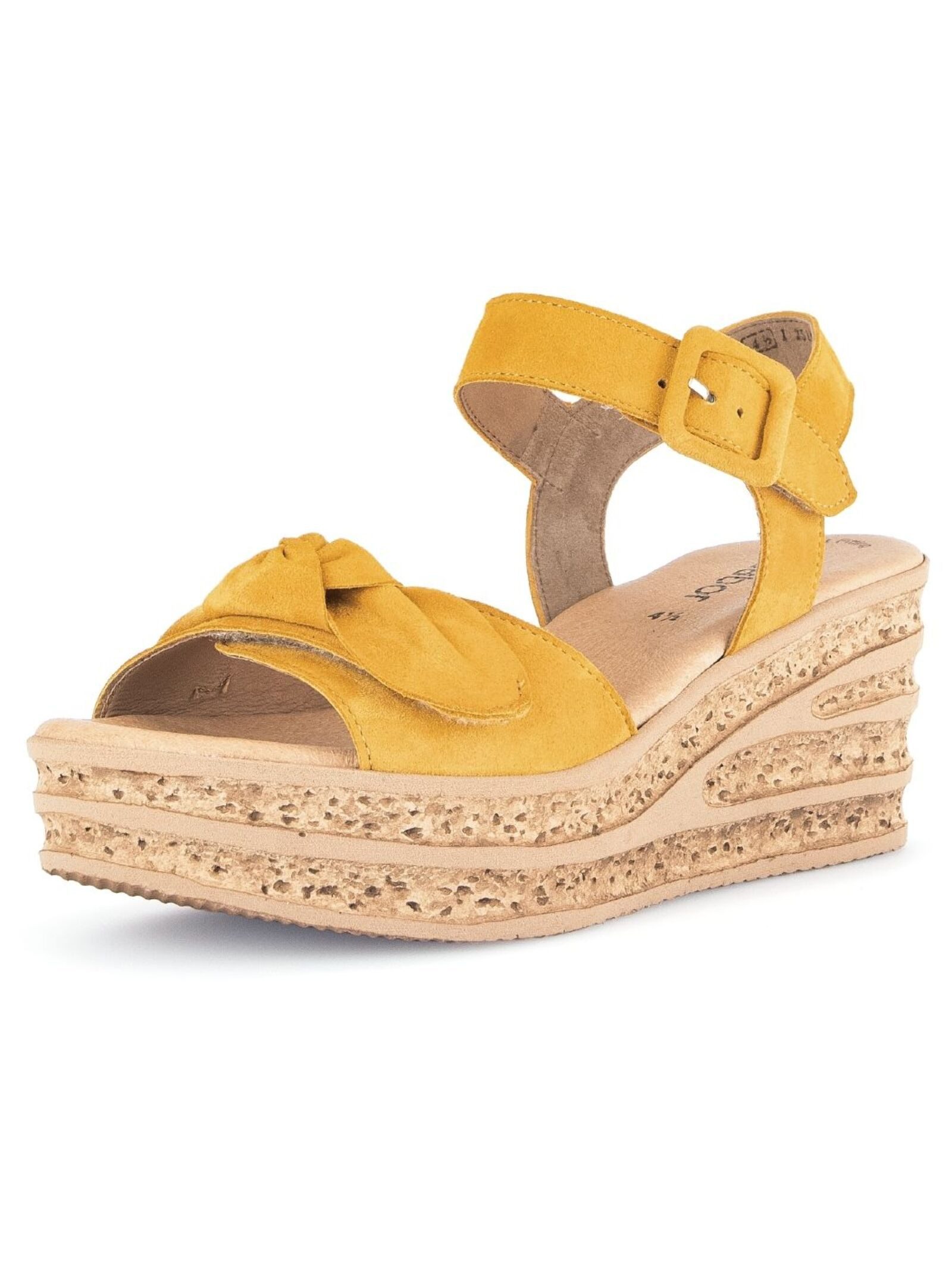 Gabor Gabor Sandalen Veloursleder Keilsandalette