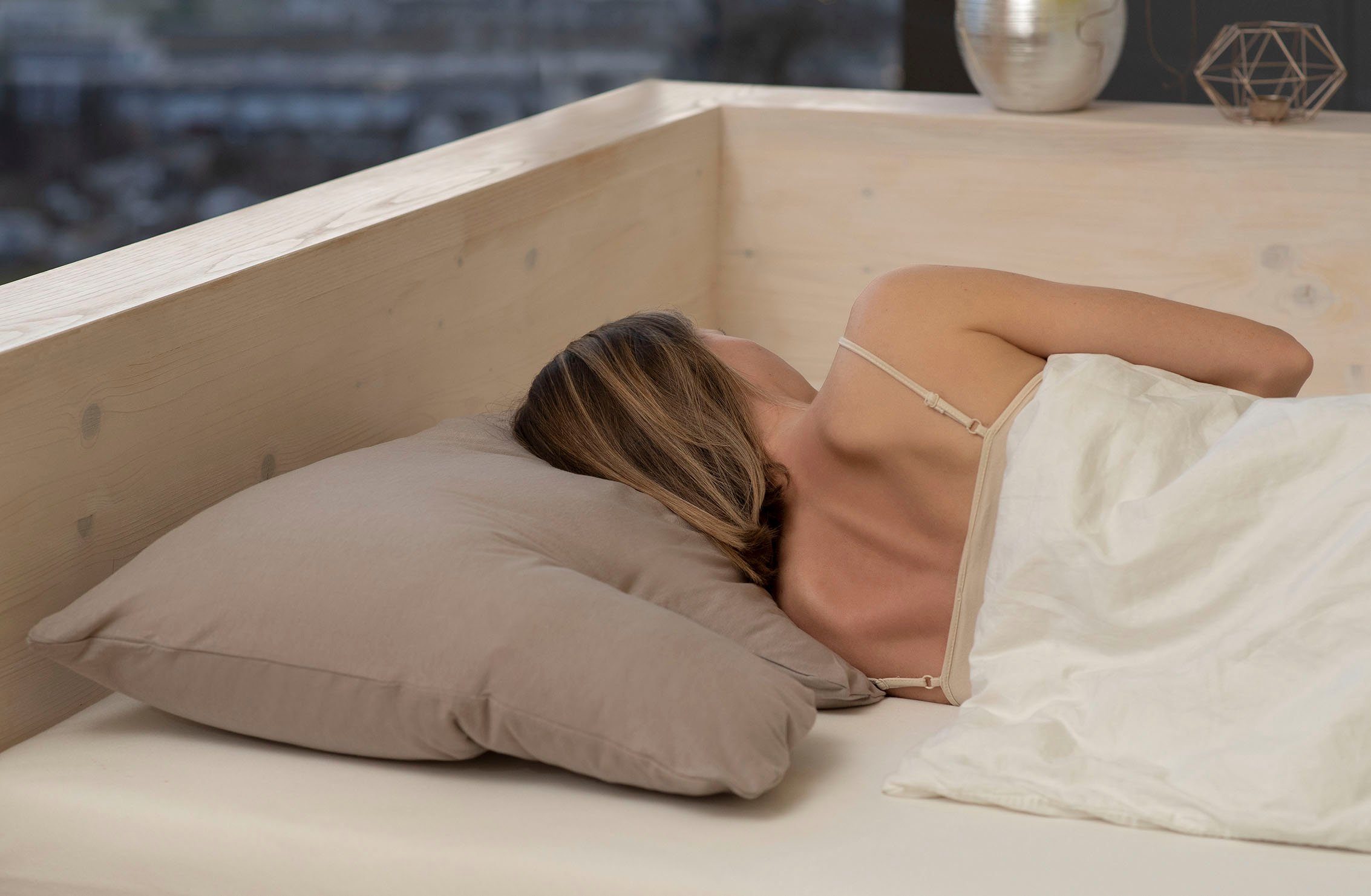 Hefel Nackenstützkissen My Neck, Kissen für Rücken- und Seitenschläfer geeignet, Füllung: Polyesterfaser, Bezug: Baumwolle, Rückenschläfer, Seitenschläfer, ausgezeichnet mit dem AGR-Gütesiegel "Aktion Gesunder Rücken"