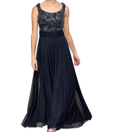 GUIDO MARIA KRETSCHMER Sommerkleid »GUIDO MARIA KRETSCHMER Maxi-Kleid elegantes Damen Abend-Kleid mit Pailletten-Besatz Ausgeh-Kleid Blau«
