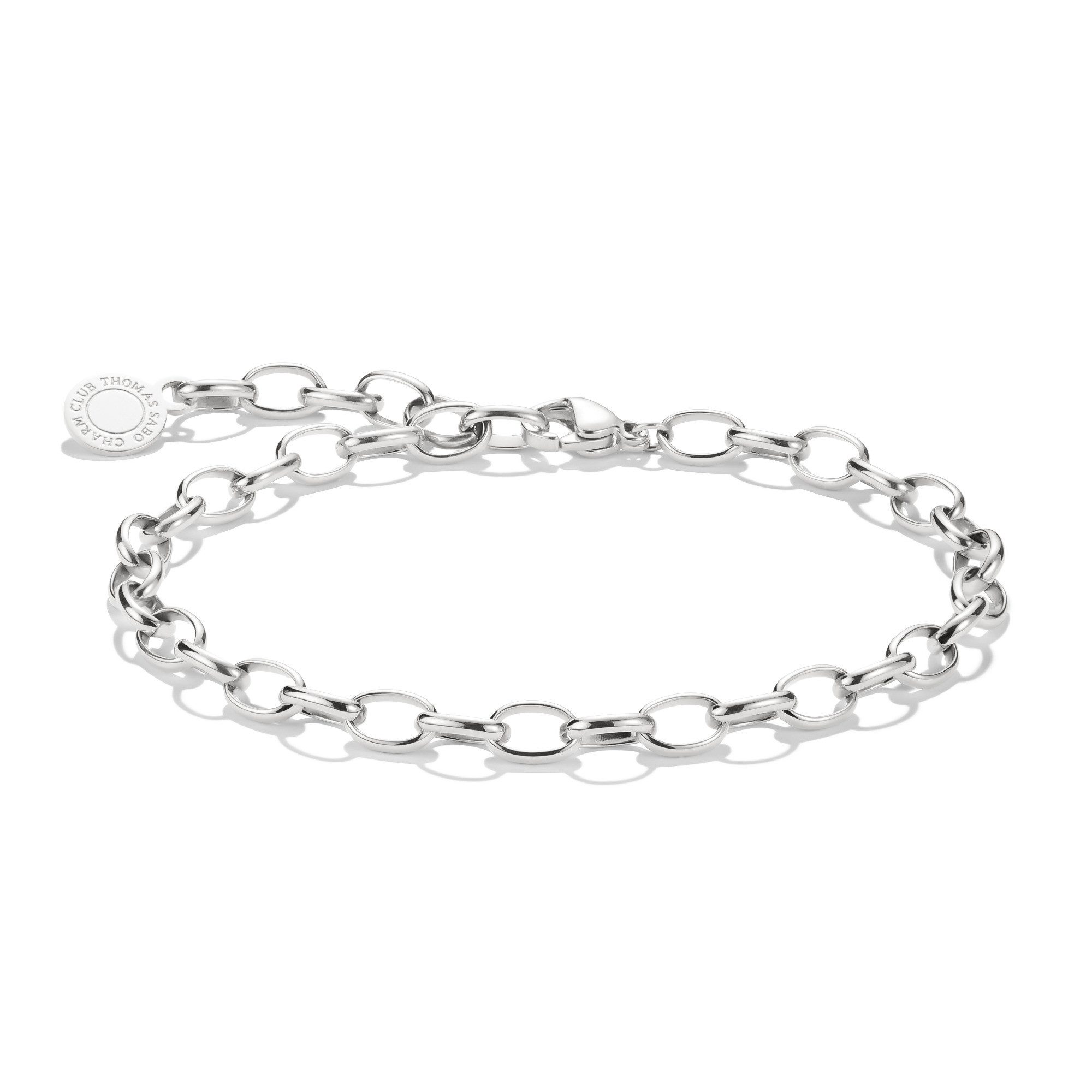 THOMAS SABO Charm-Armband Charm Armband Silberfarben