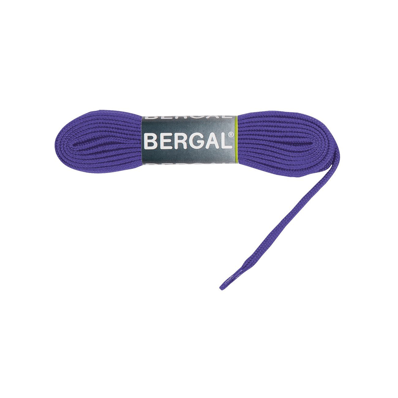 Bergal Schnürsenkel Sneaker Laces - Flach - 10 mm Breit Purple