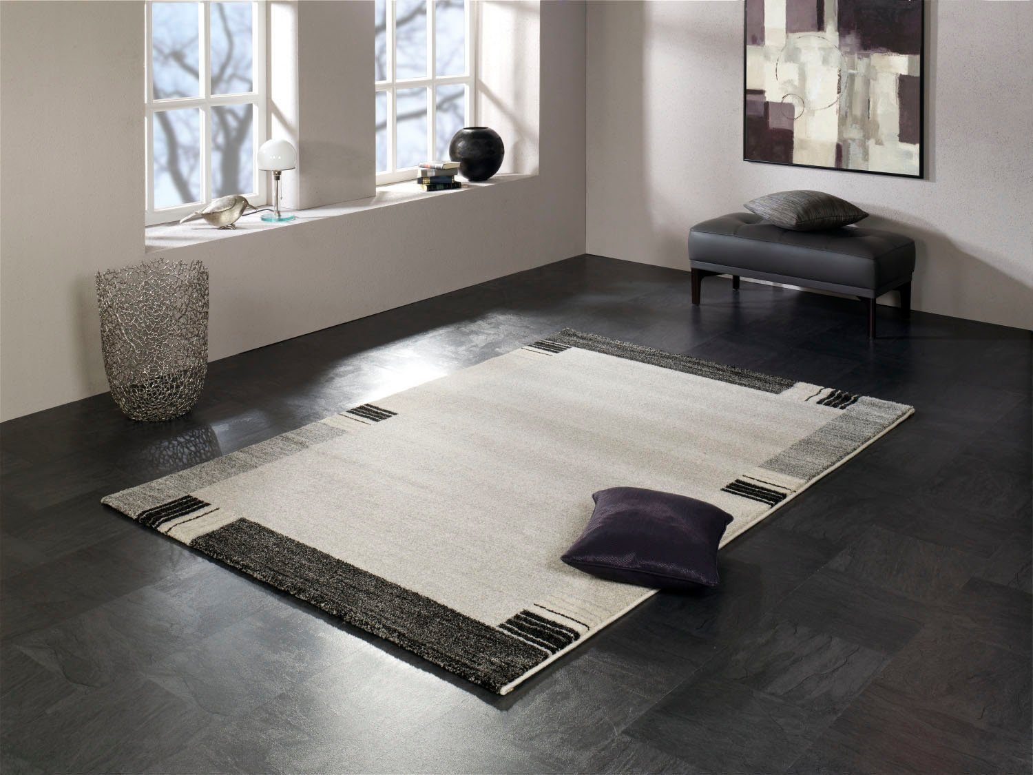 OCI DIE TEPPICHMARKE Teppich »CASTLE FLORA«, rechteckig, 20 mm Höhe, Wohnzi günstig online kaufen