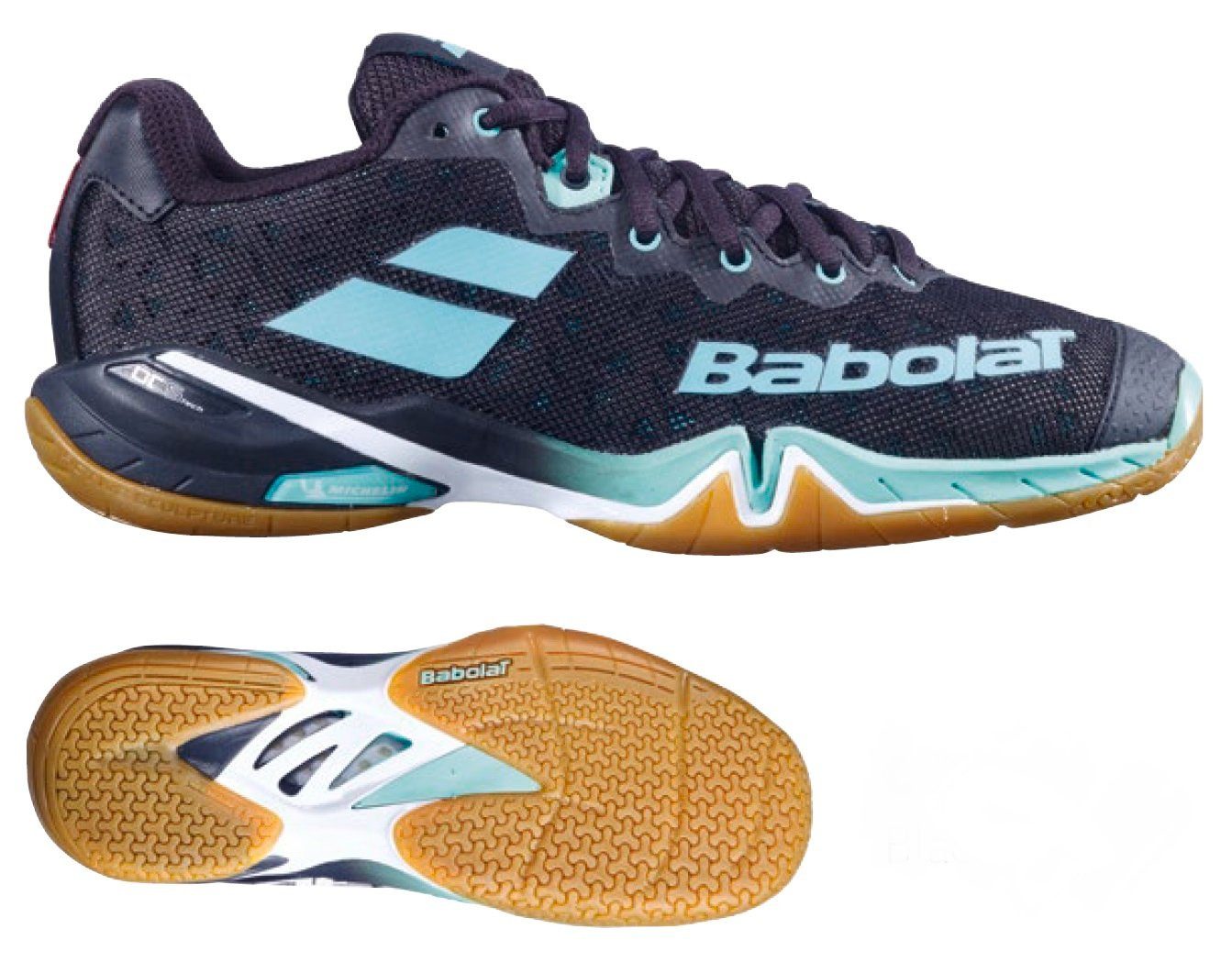 Babolat Shadow Tour schwarz Damen Badmintonschuh