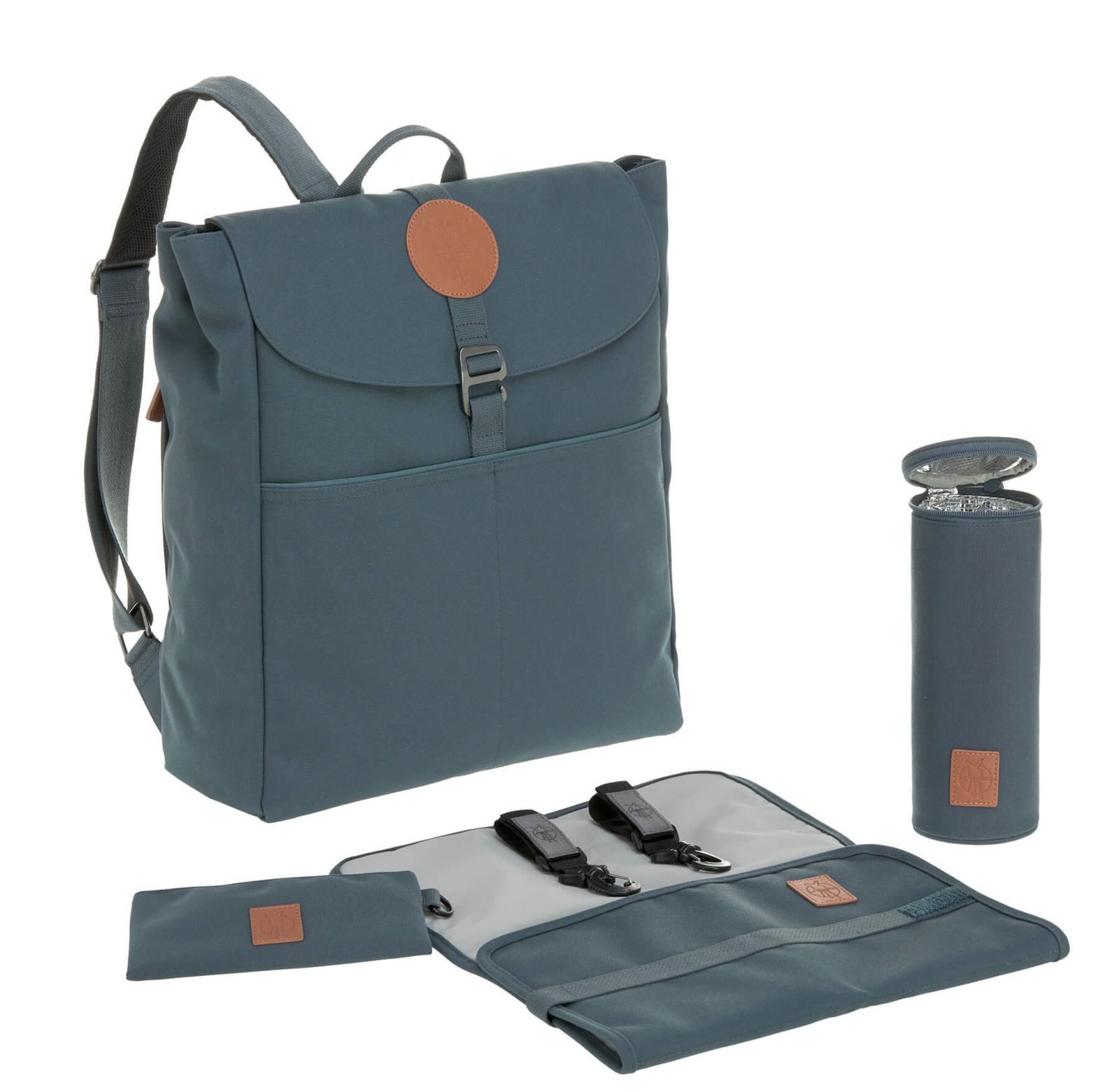 LÄSSIG Wickeltasche Green Label (Set, 4-tlg)