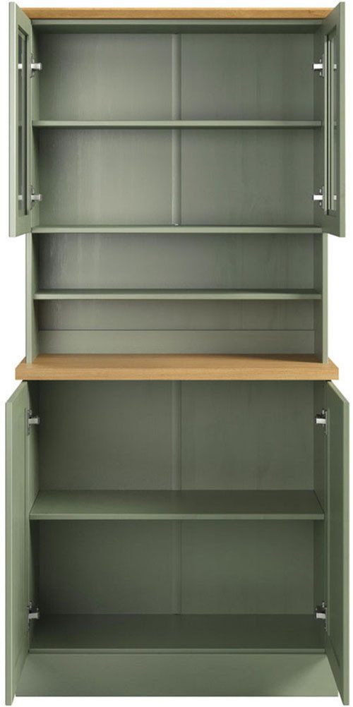 Home affaire Küchenbuffet Teramo Breite/Höhe 86/181 cm, mit Metallgriffen – Bild 5 von 5