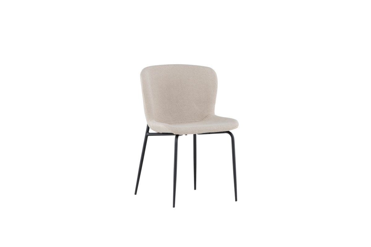 Nordanest Esszimmerstuhl MODESTO (2er-Set), Bouclé-Stoff, modernes Design, 2er-Set