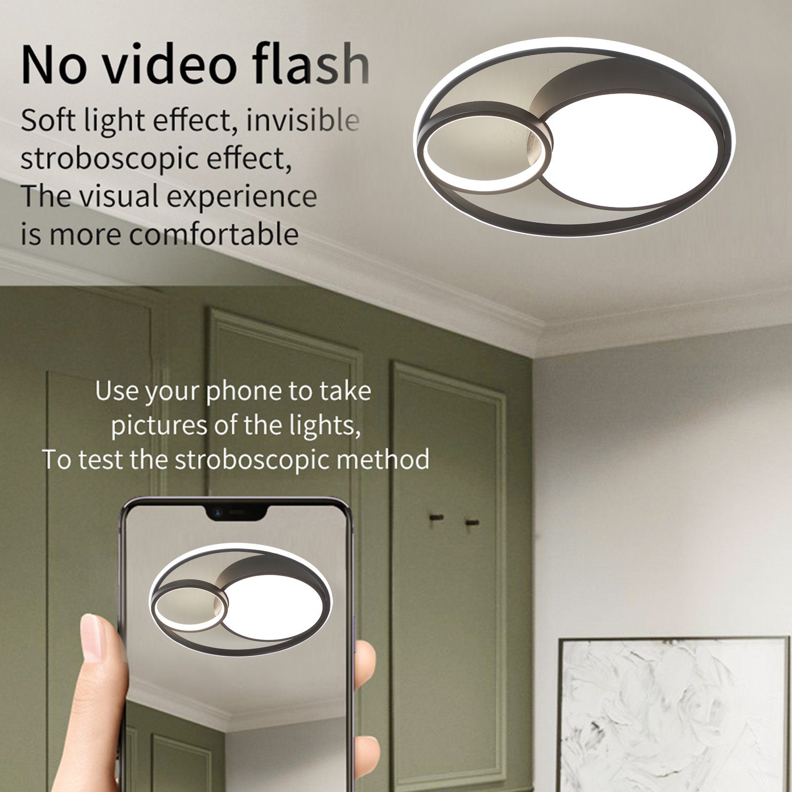 style home LED Deckenleuchte Metall Deckenlampe, günstig online kaufen