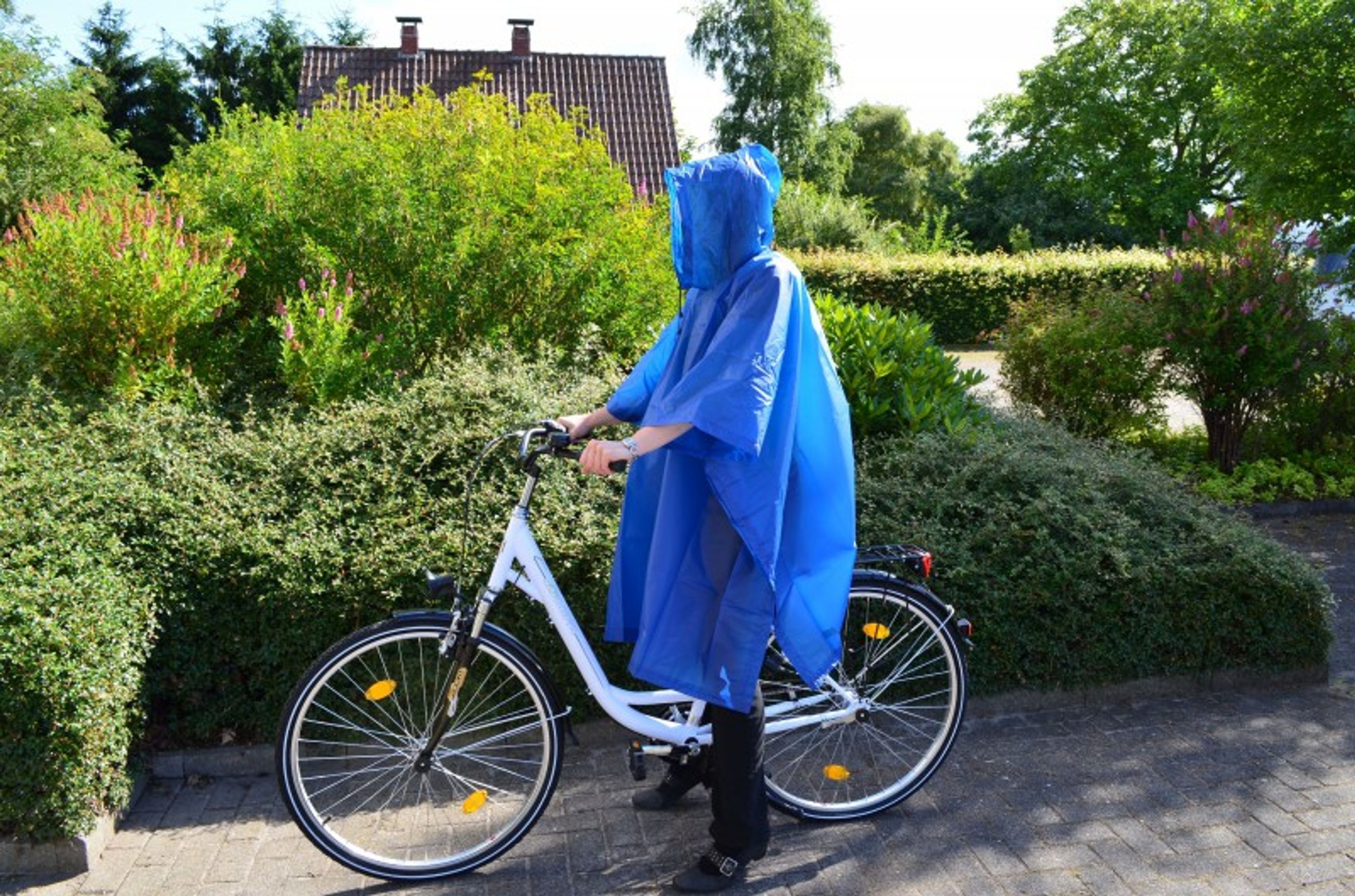 Gravidus Regenponcho Regenjacke Regenponcho Regencape Regenschutz mit Kapuz günstig online kaufen