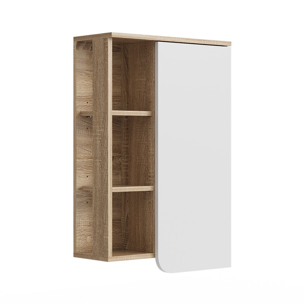 Vicco Hängeschrank Karen, Sonoma/Weiß, 50 x günstig online kaufen