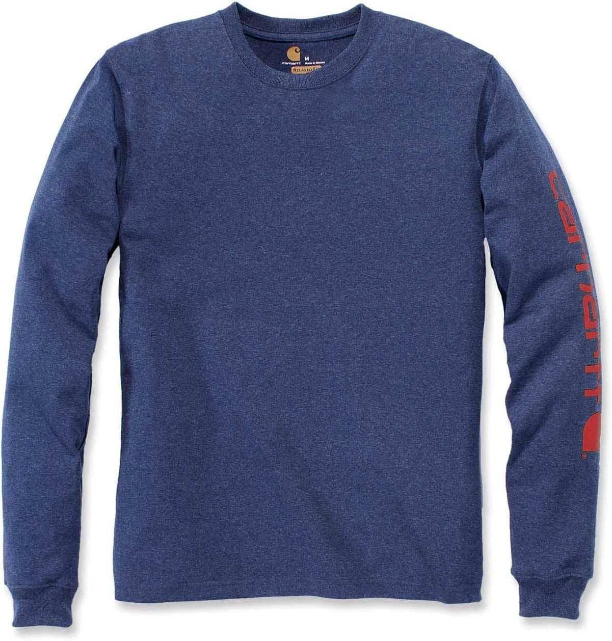 Carhartt Langarmshirt SLEEVE LOGO mit Rundhalsausschnitt günstig online kaufen