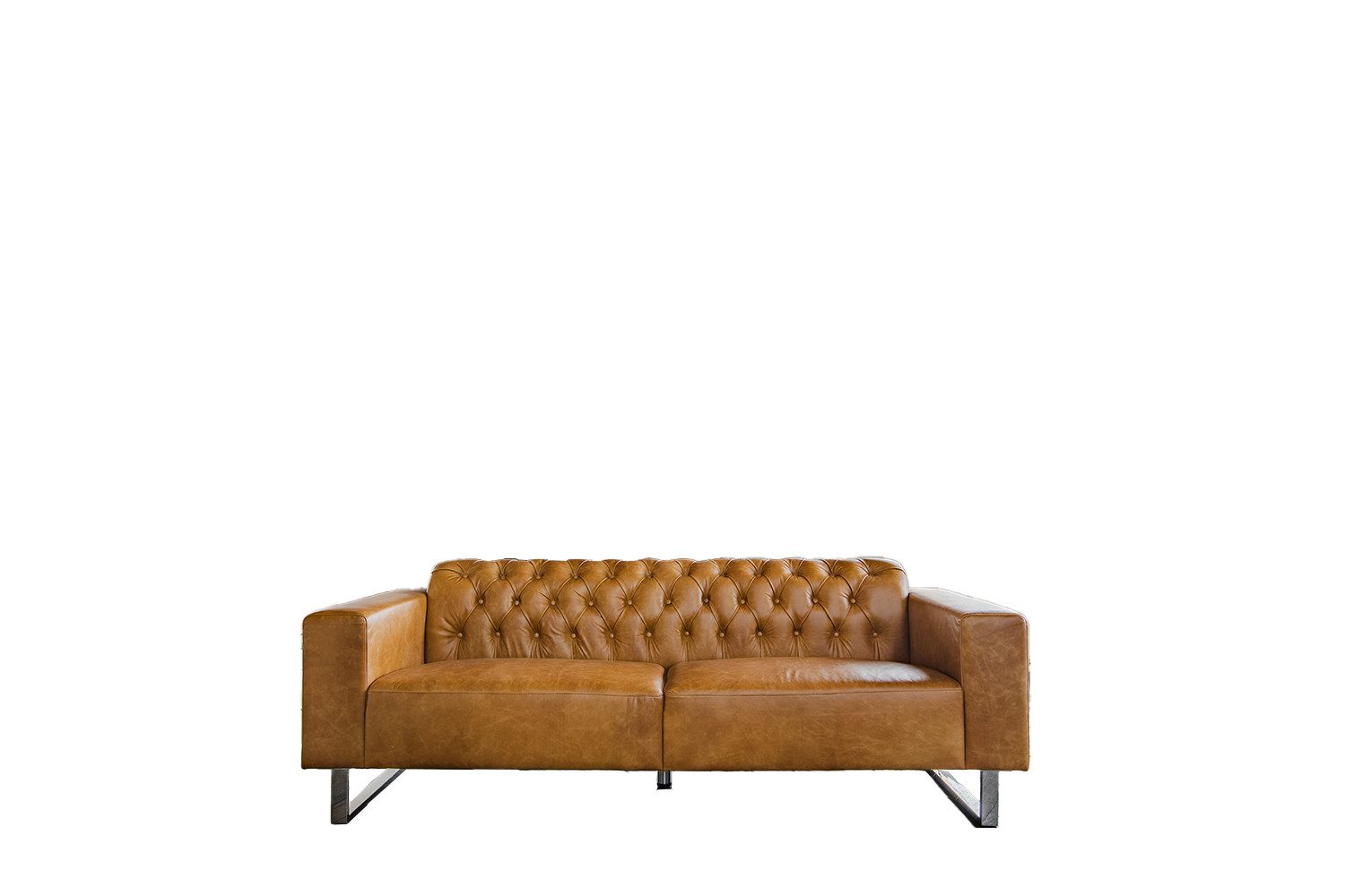 KAWOLA 3-Sitzer NILO, Sofa Couch Leder günstig online kaufen