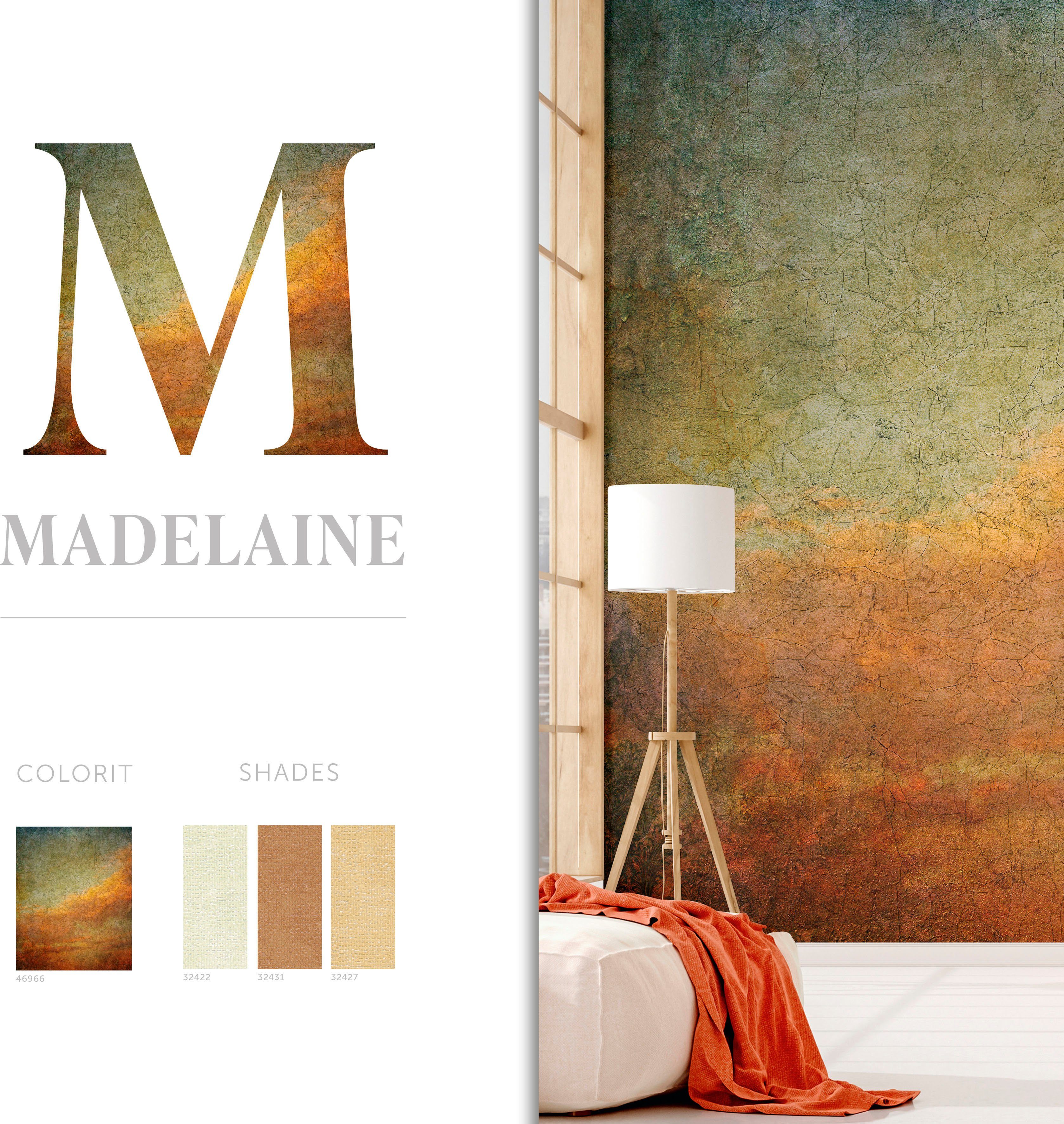 Marburg Fototapete glatt, Wohnzimmer Schlafzimmer moderne für matt, Küche Vliestapete Madelaine
