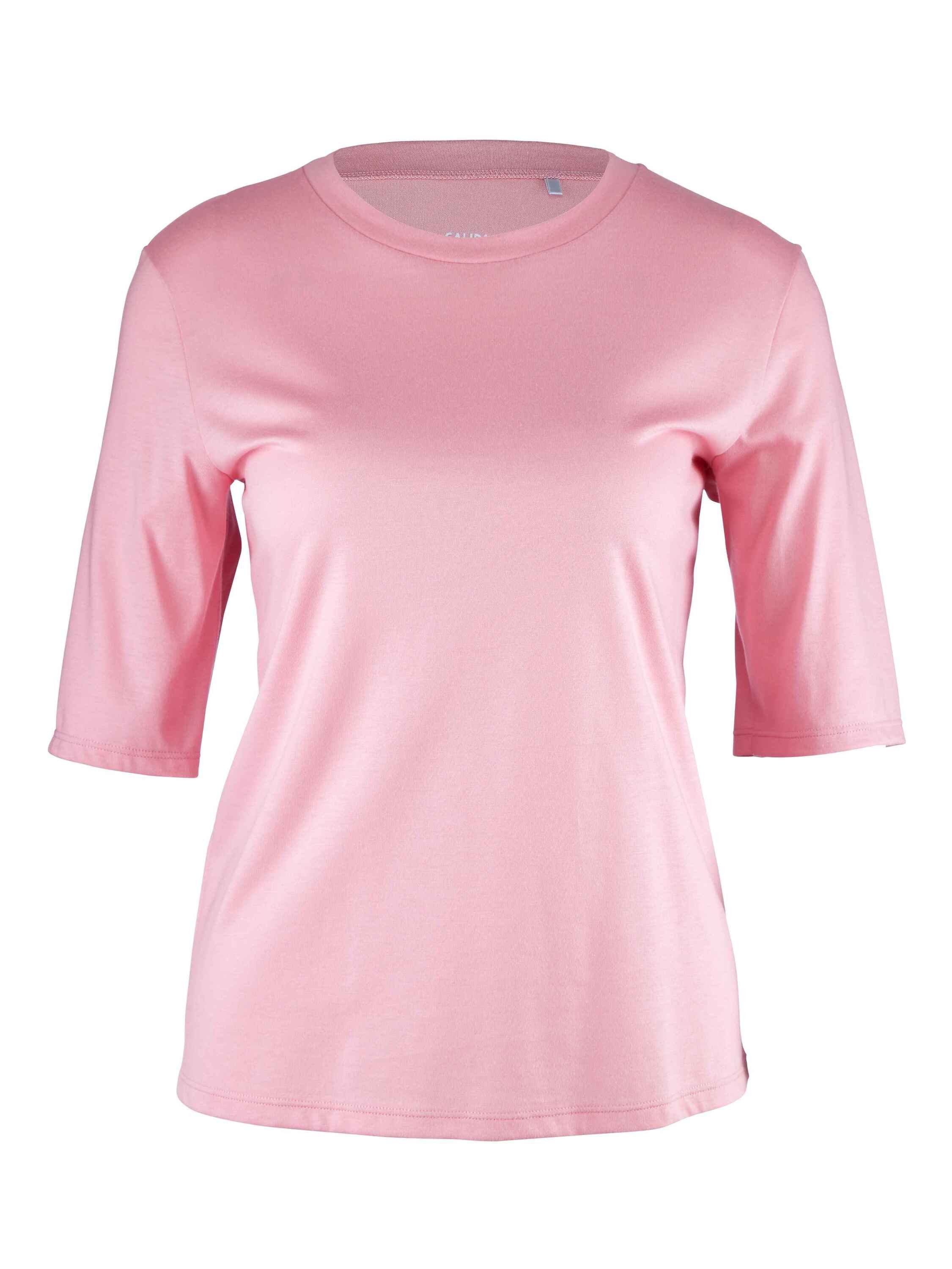 Kurzarm-Shirt Kurzarmshirt CALIDA (1-tlg) amethyst pink