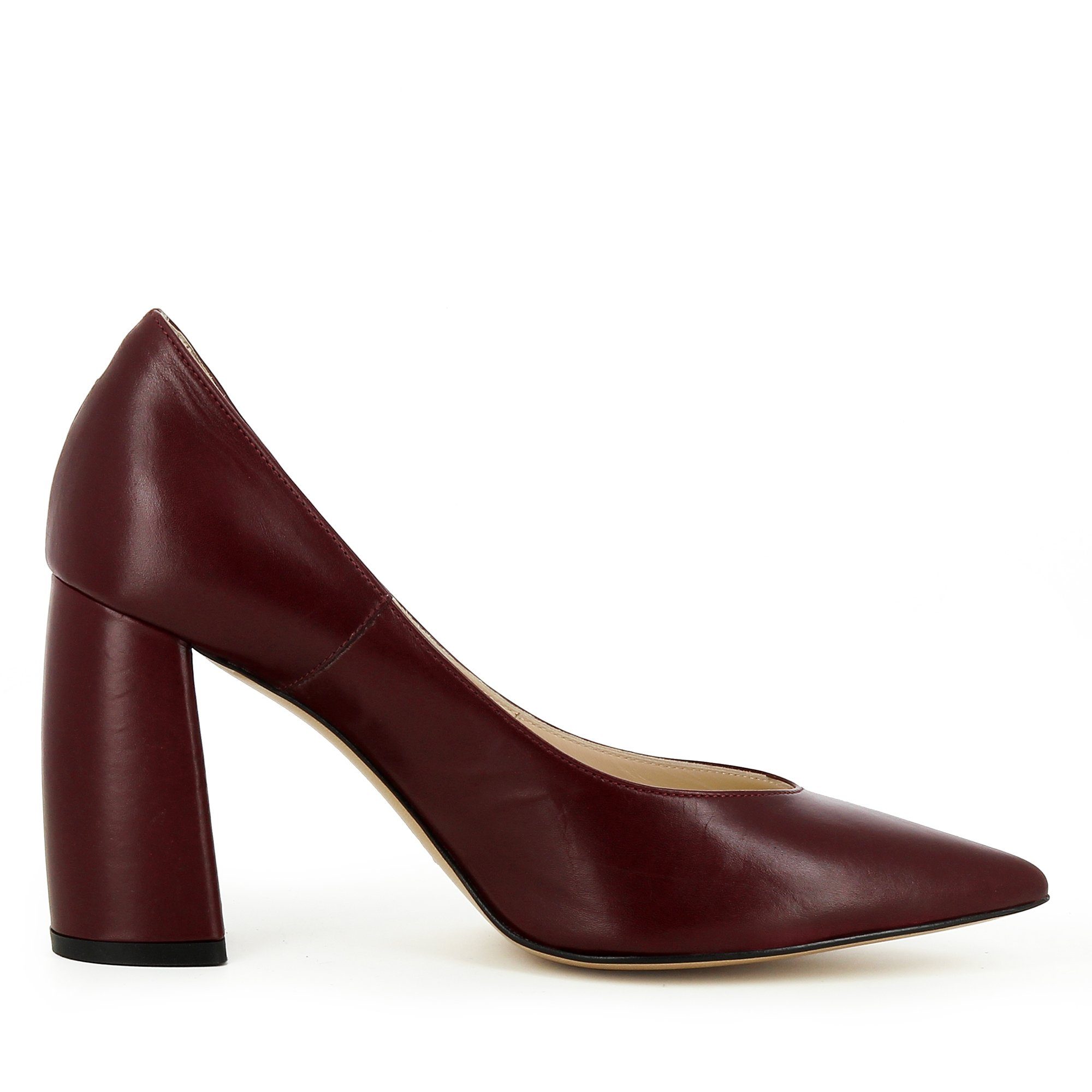 Handmade in Evita MATILDE bordeaux Pumps Italy