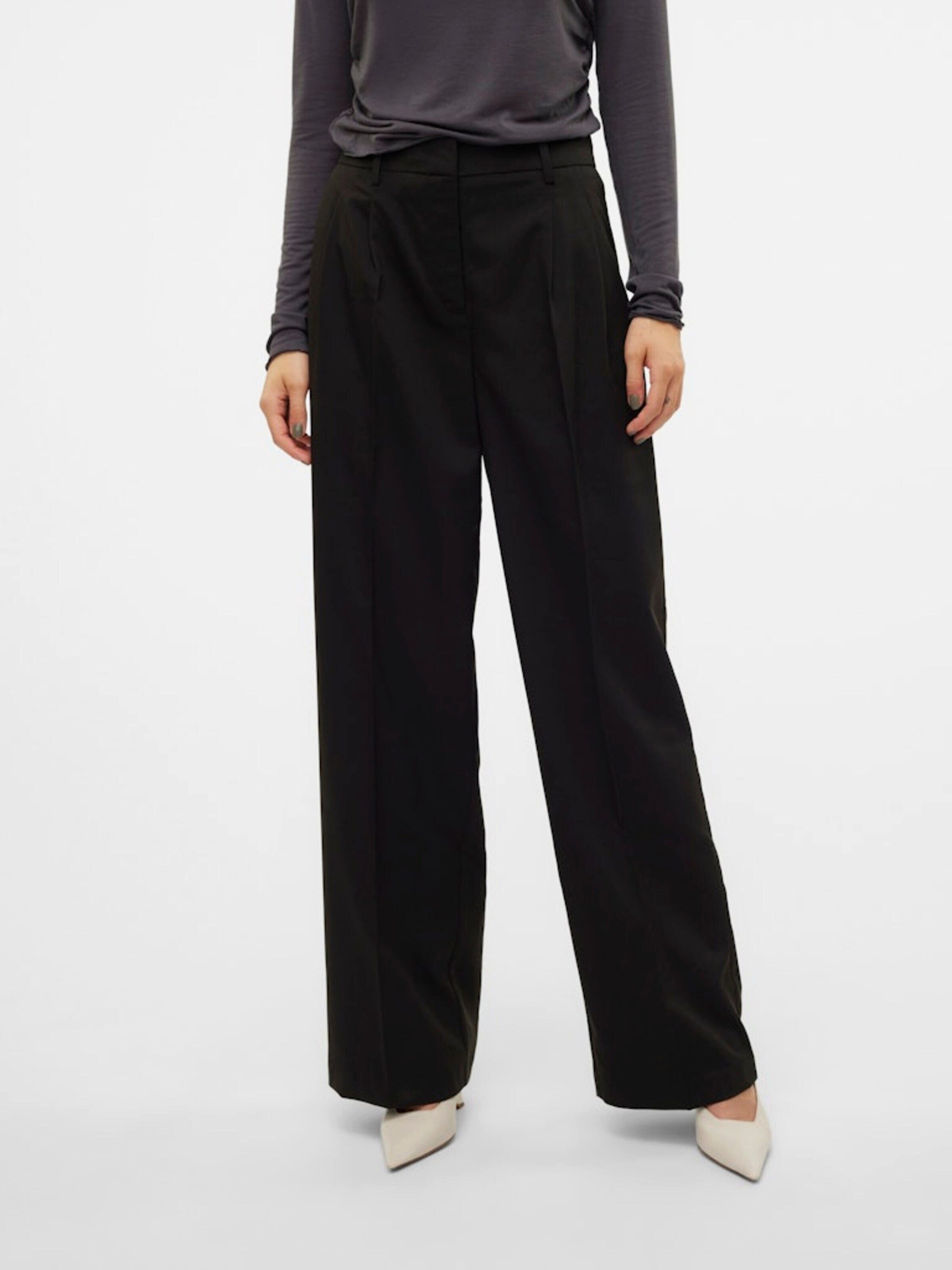 Vero Moda Bundfaltenhose VMNila (1-tlg) Falten günstig online kaufen