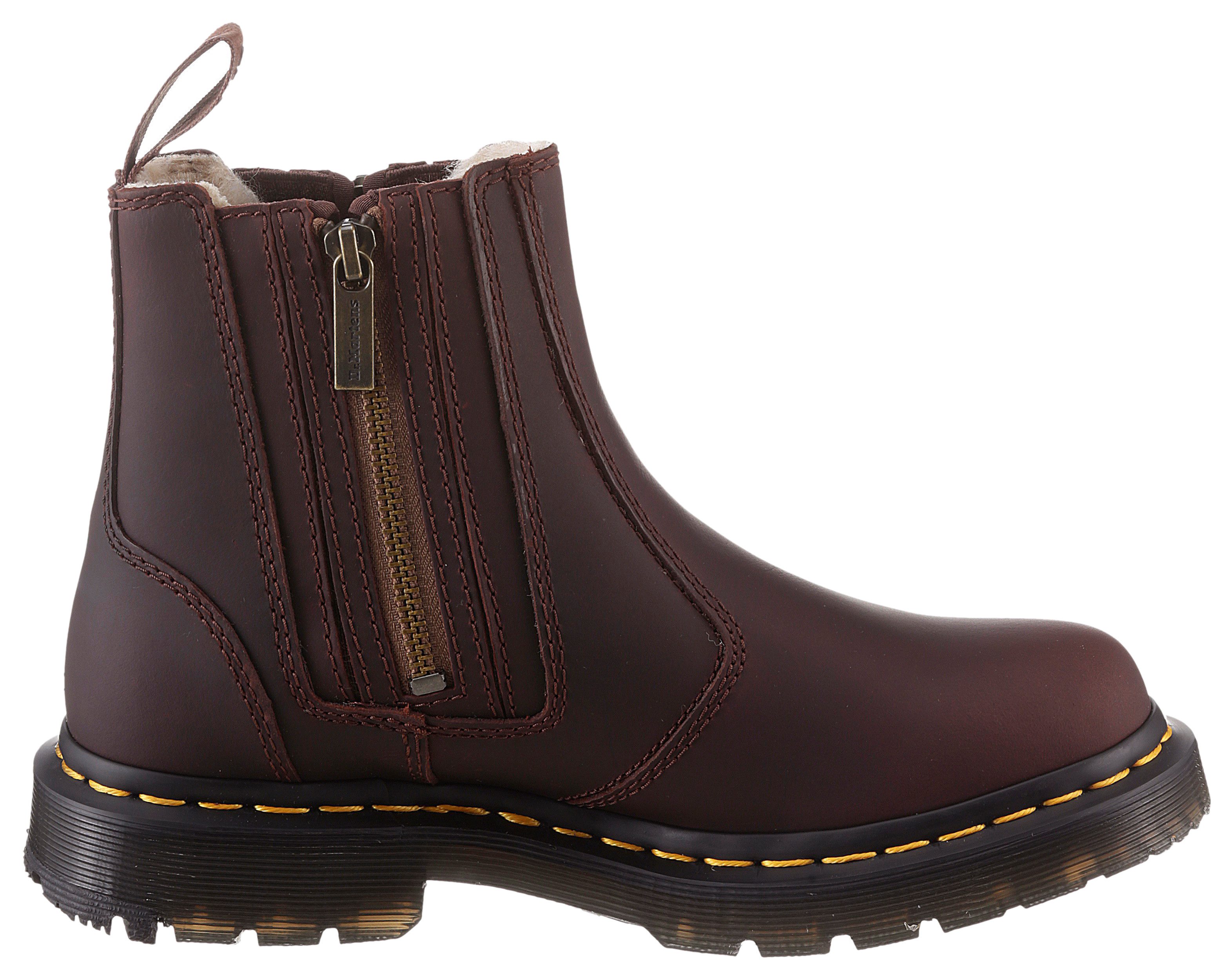 DR. MARTENS 2976 Alyson Chelseaboots Chunky Boots, Plateau Schuh, Boots mit Blockabsatz