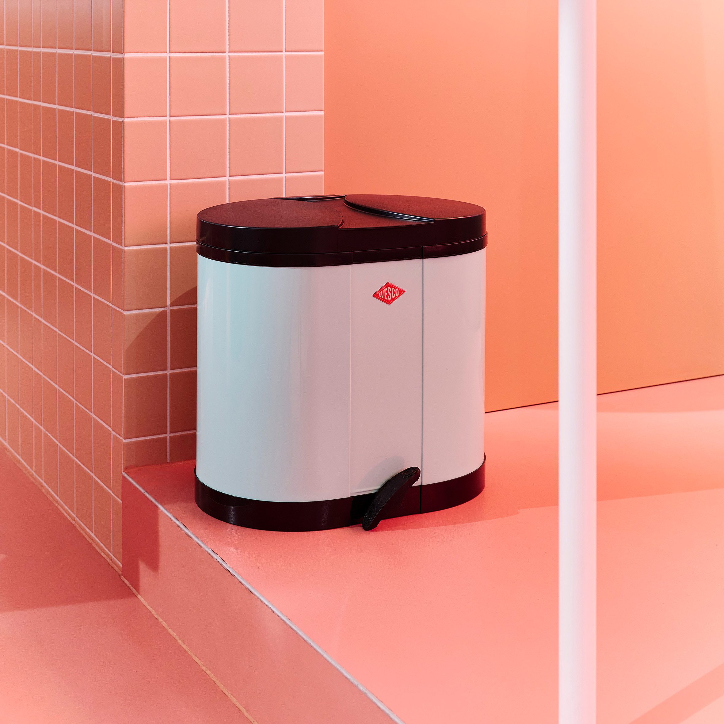 WESCO Mülleimer Biomülleimer, ÖKO-Sammler, 2x15 Liter