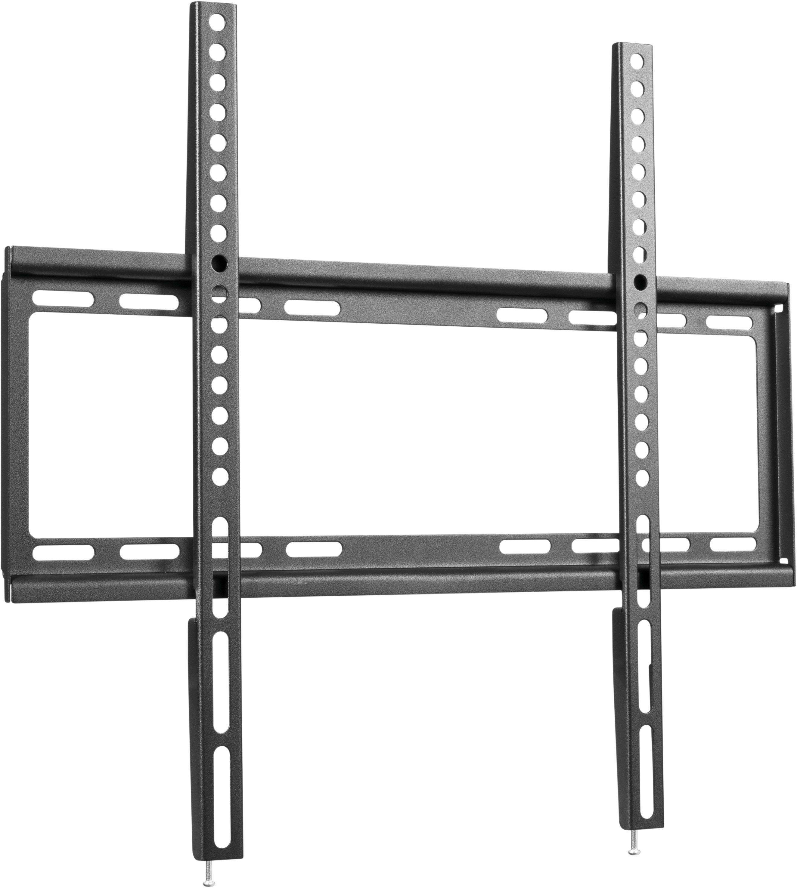 Schwaiger TV-Wandhalterung LWHF5535 513, (bis 75 Zoll, fix, bis 35kg, bis 400x400mm, schwarz) – Bild 4 von 5